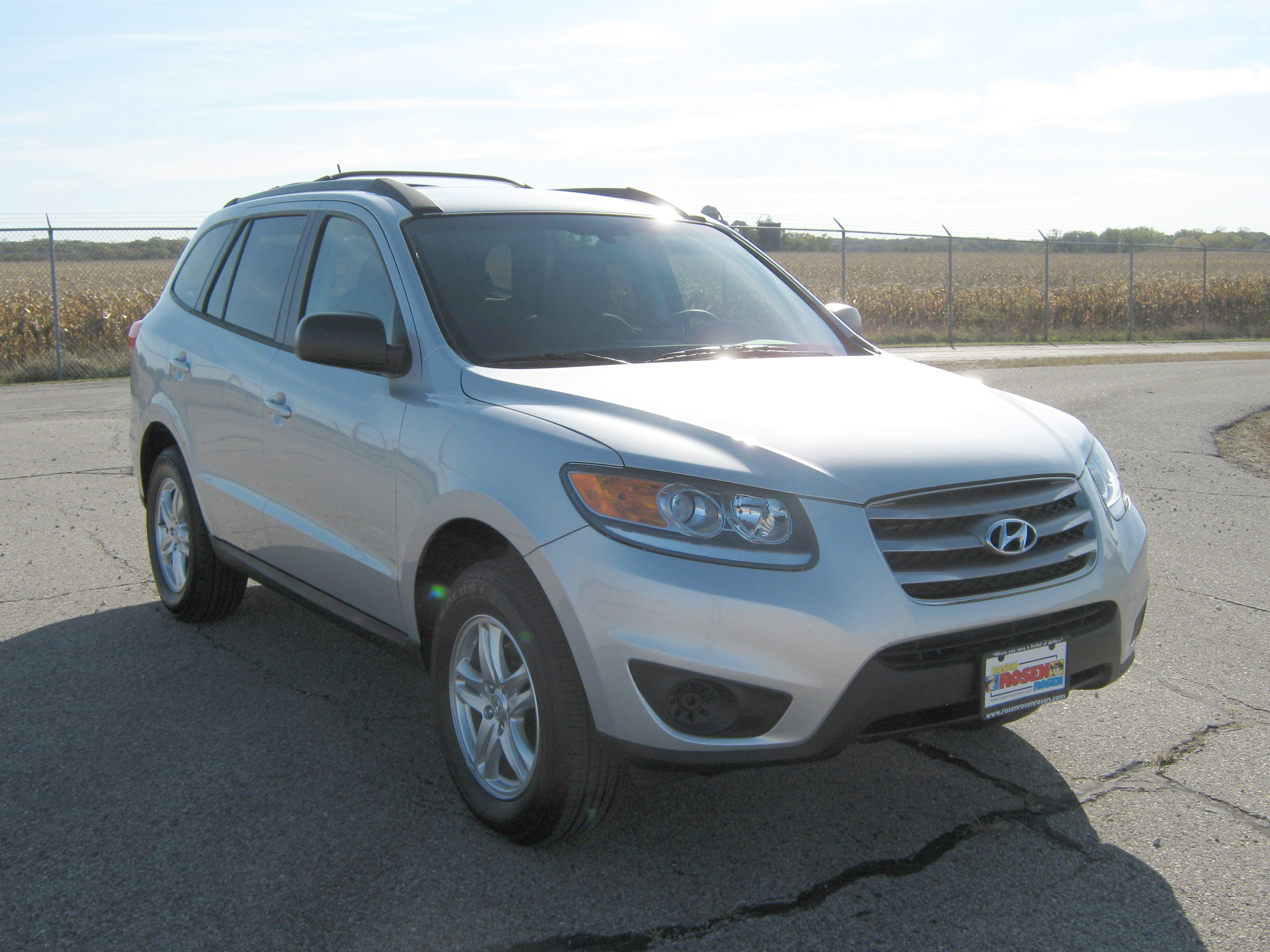 2012 HYUNDAI SANTA FE crash-test photo