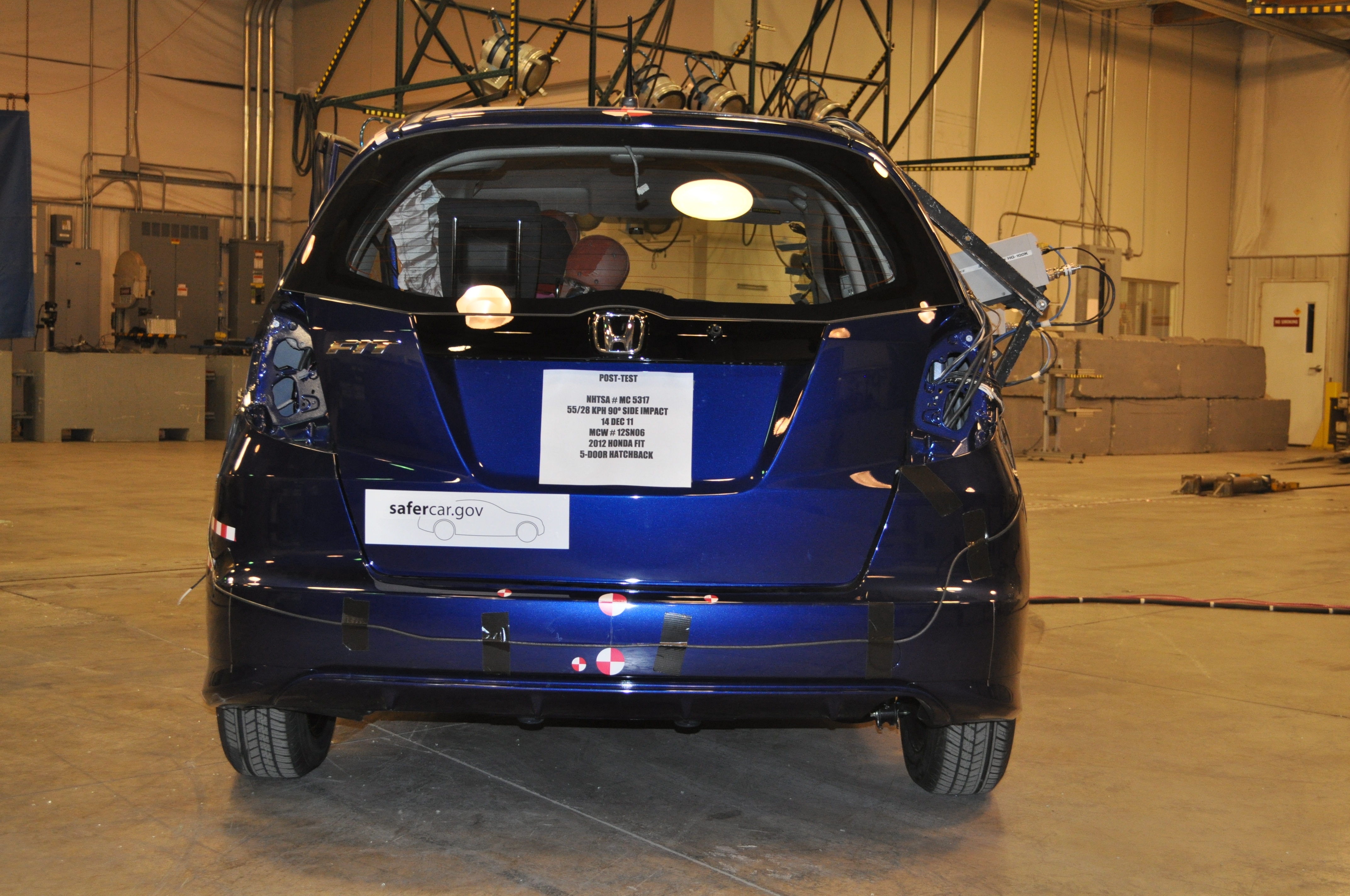2012 HONDA FIT crash image 12