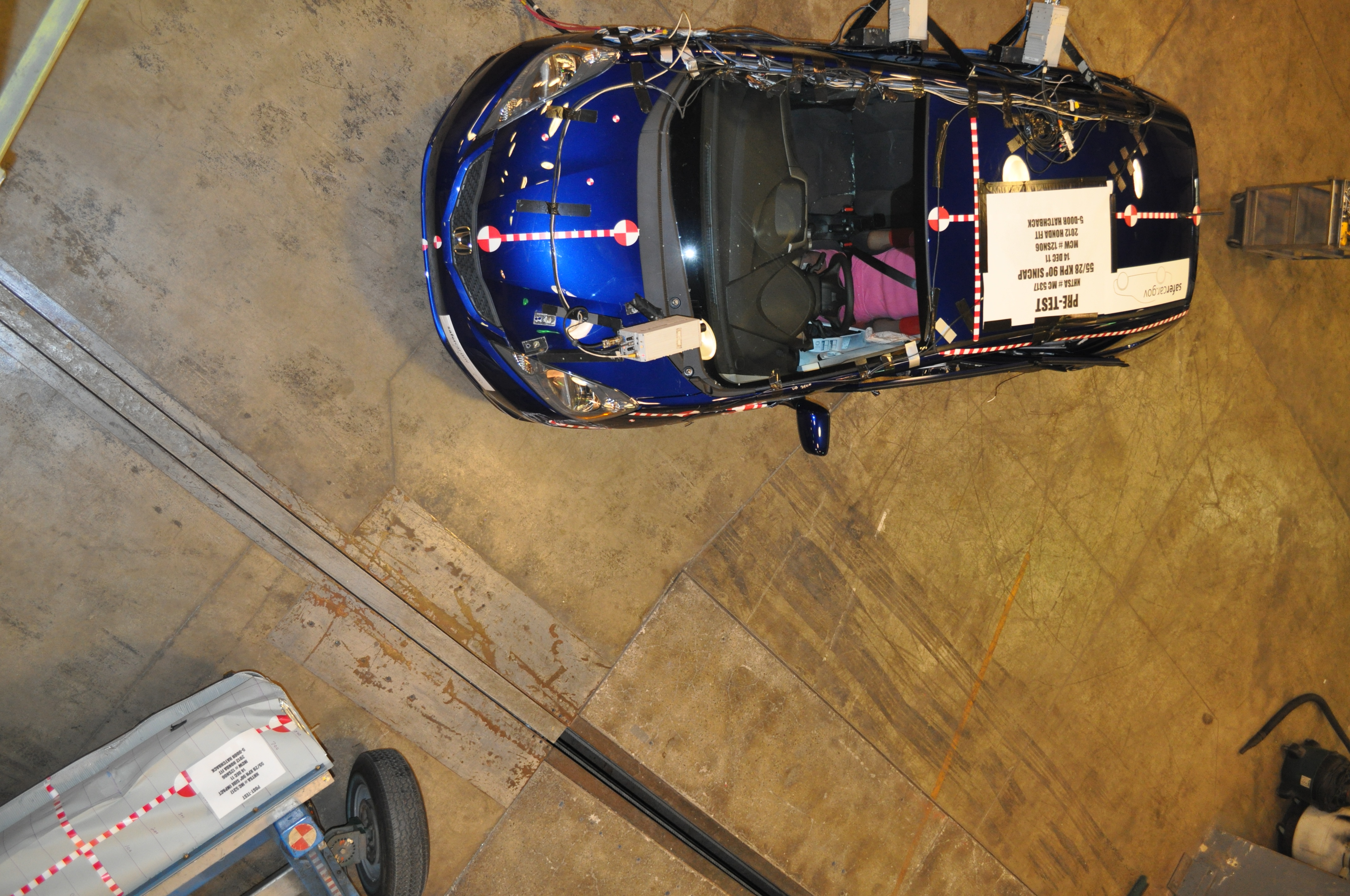 2012 HONDA FIT crash image 16