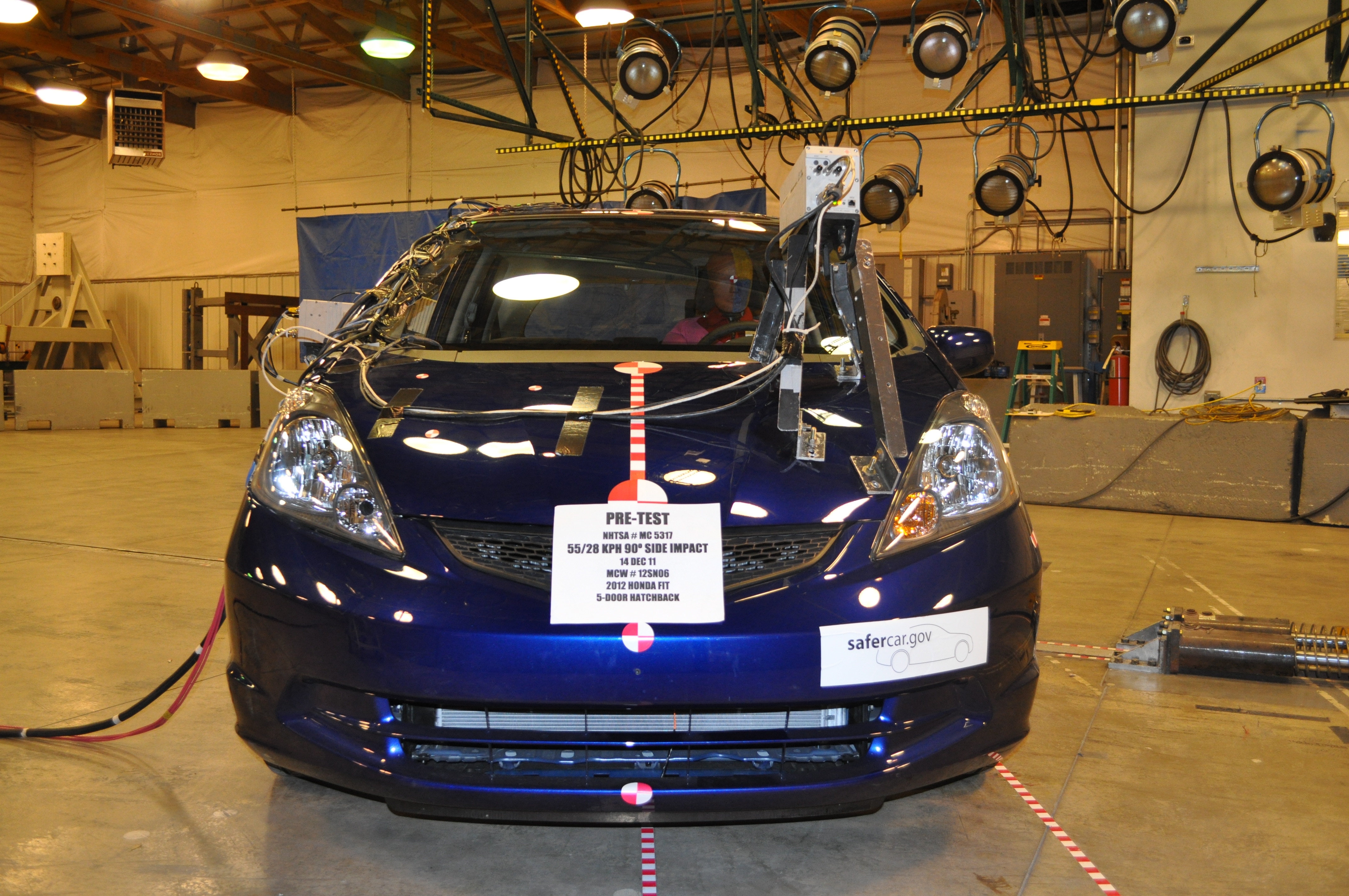 2012 HONDA FIT crash image 3