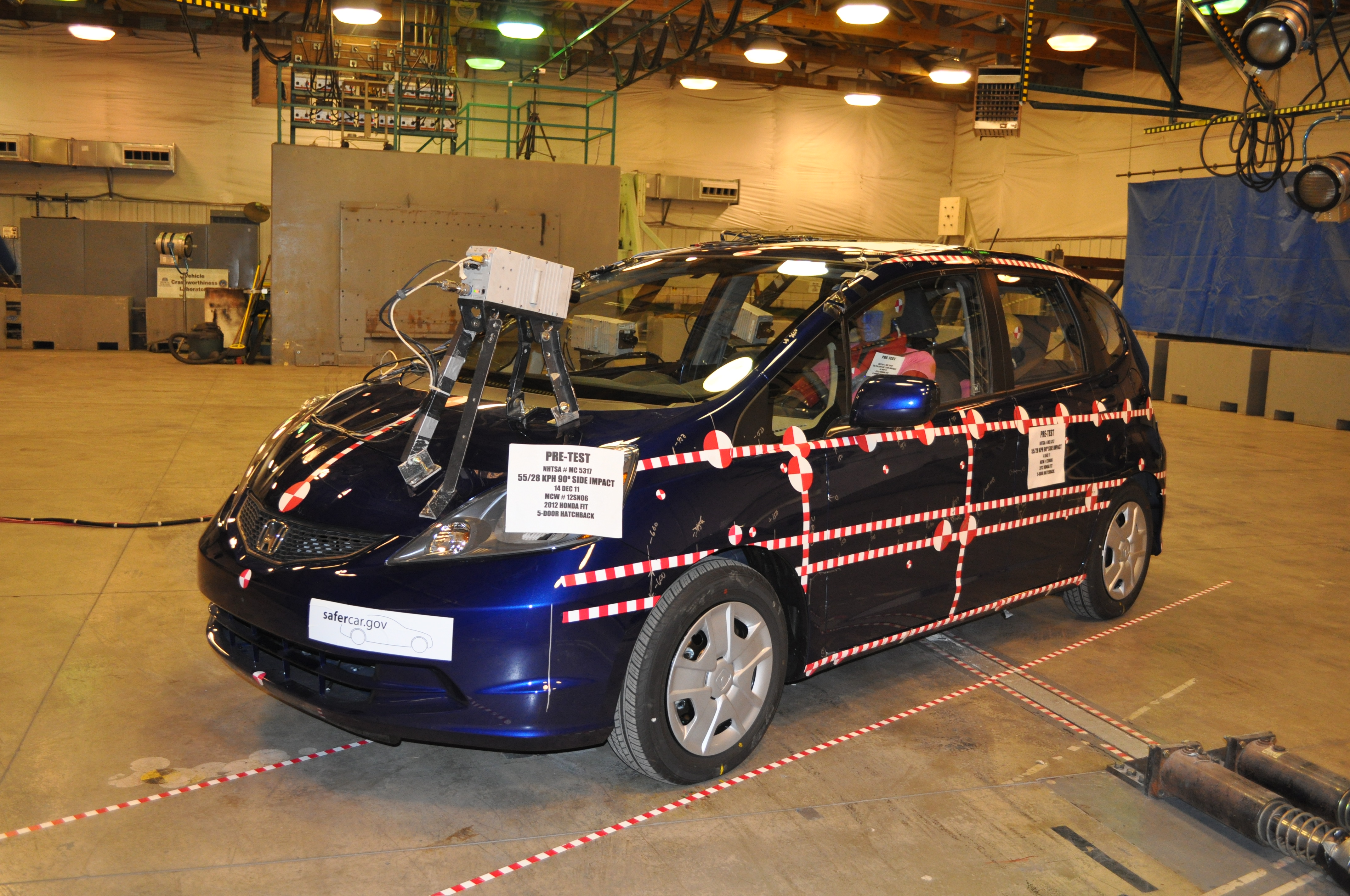 2012 HONDA FIT crash image 5