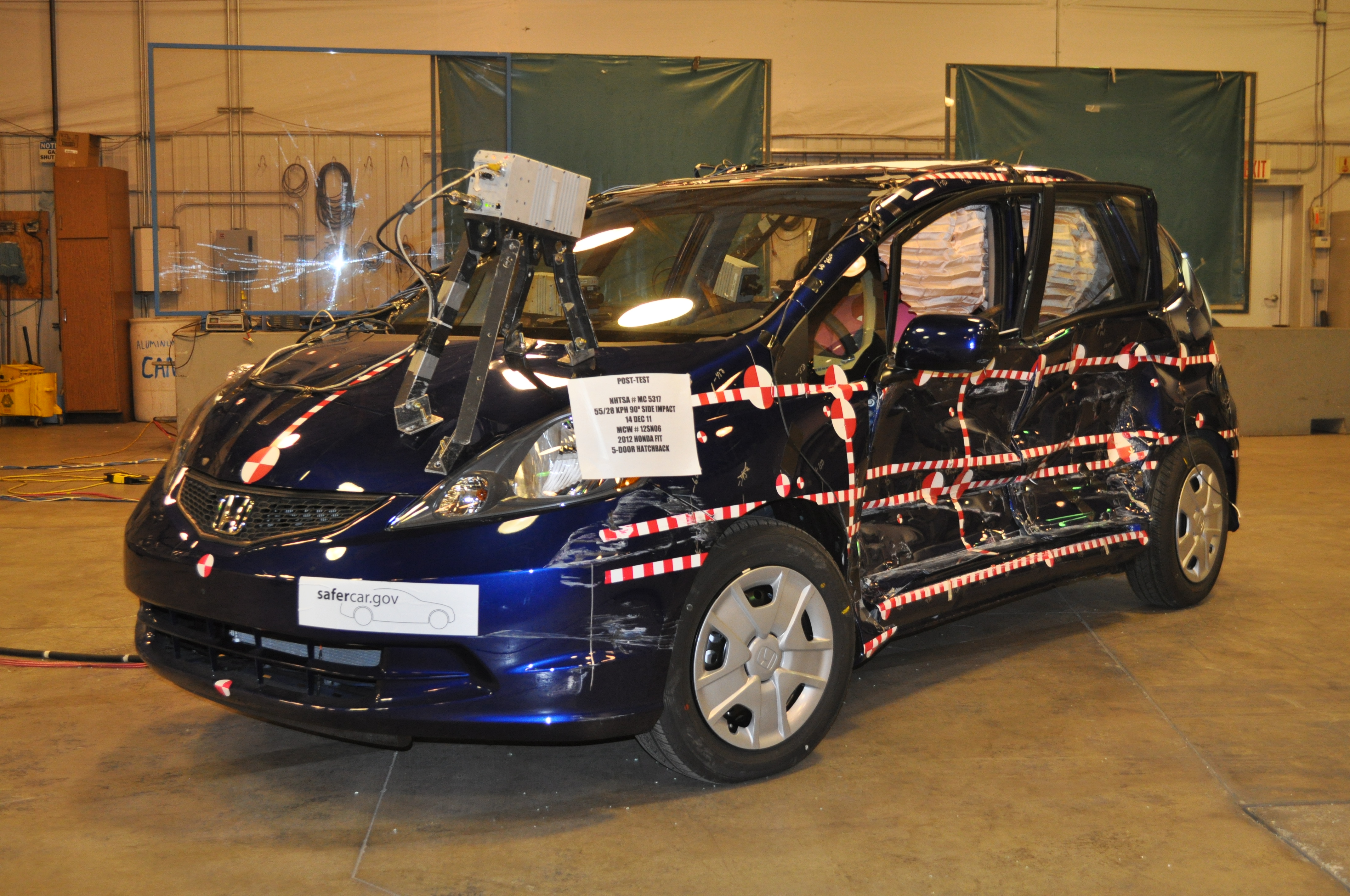 2012 HONDA FIT crash image 6