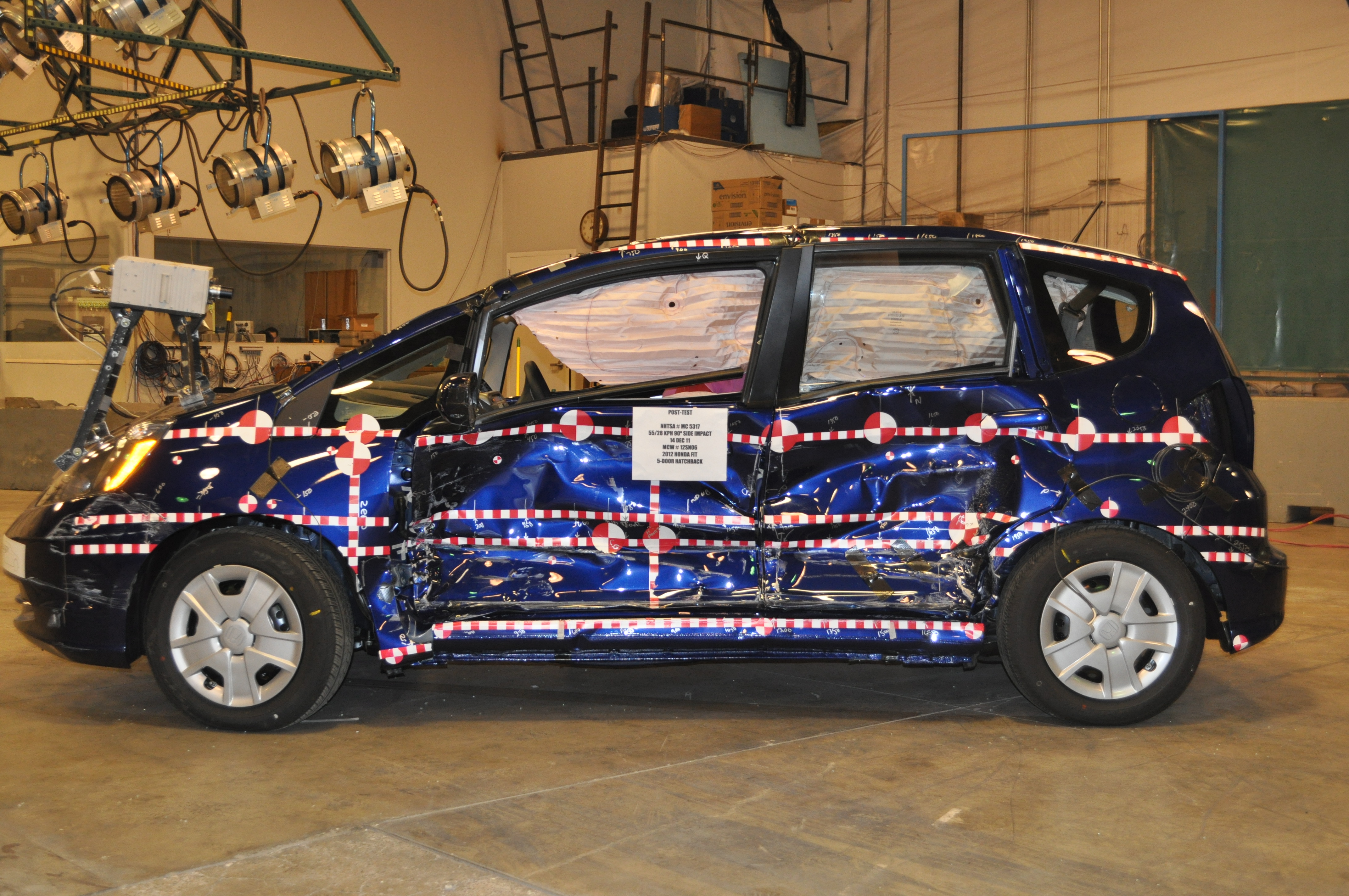 2012 HONDA FIT crash image 8