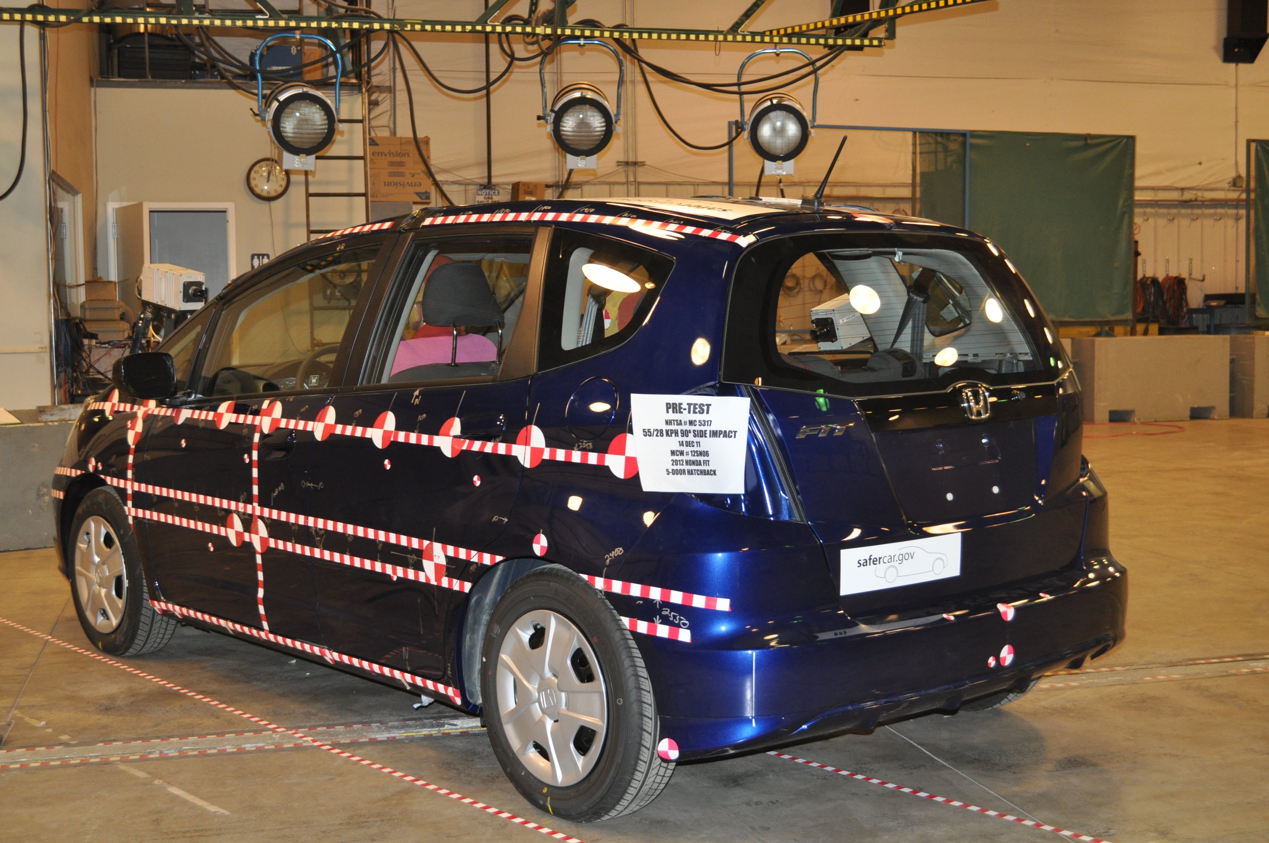 2012 HONDA FIT crash image 9