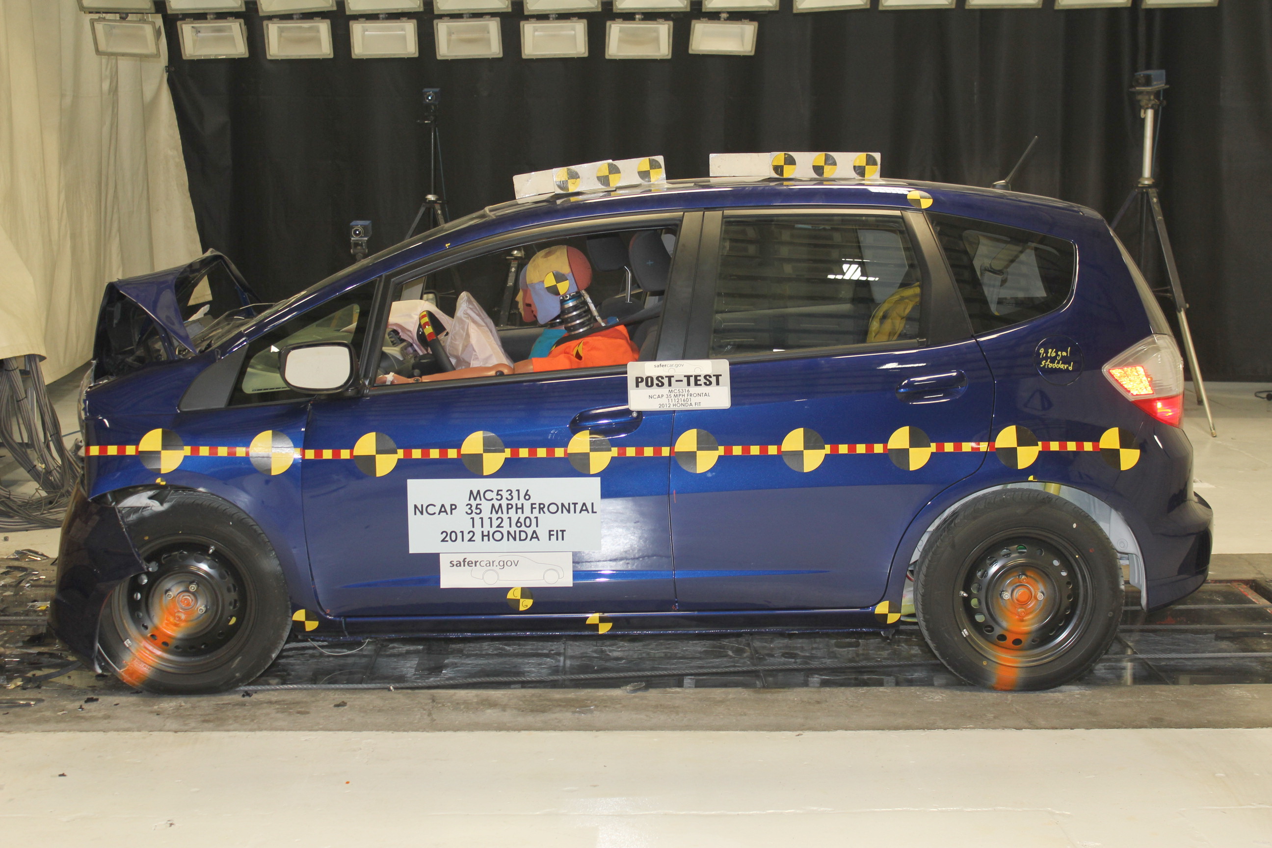 2012 HONDA FIT crash image 10