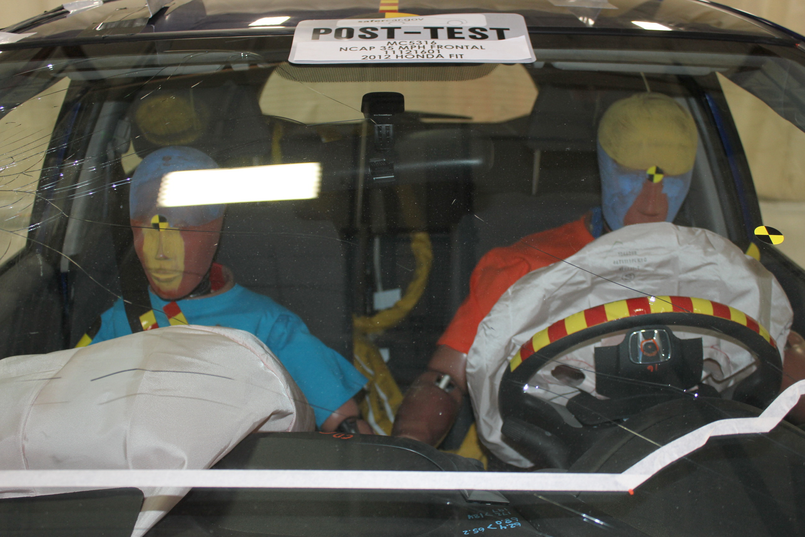 2012 HONDA FIT crash image 18