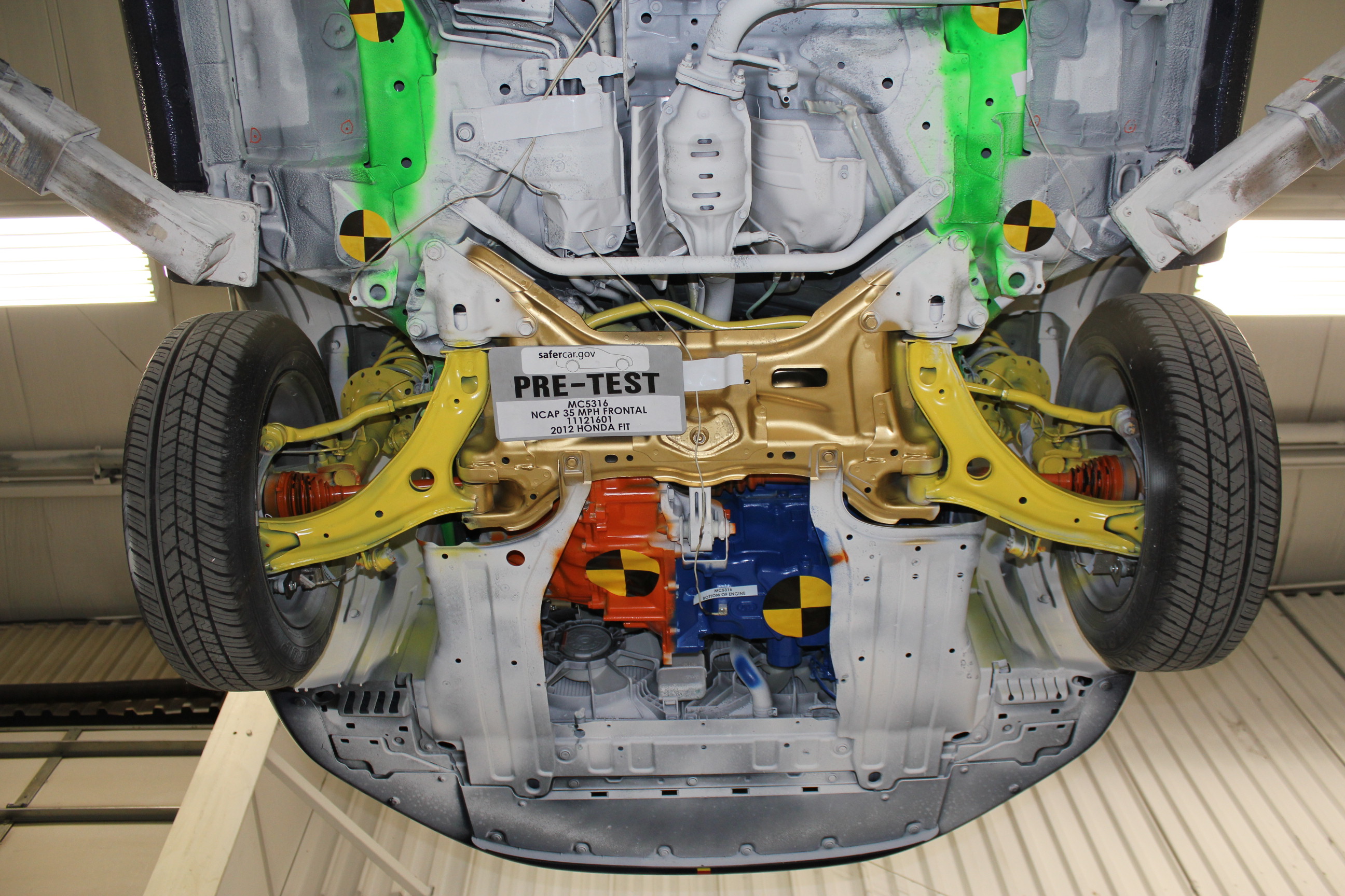 2012 HONDA FIT crash image 23
