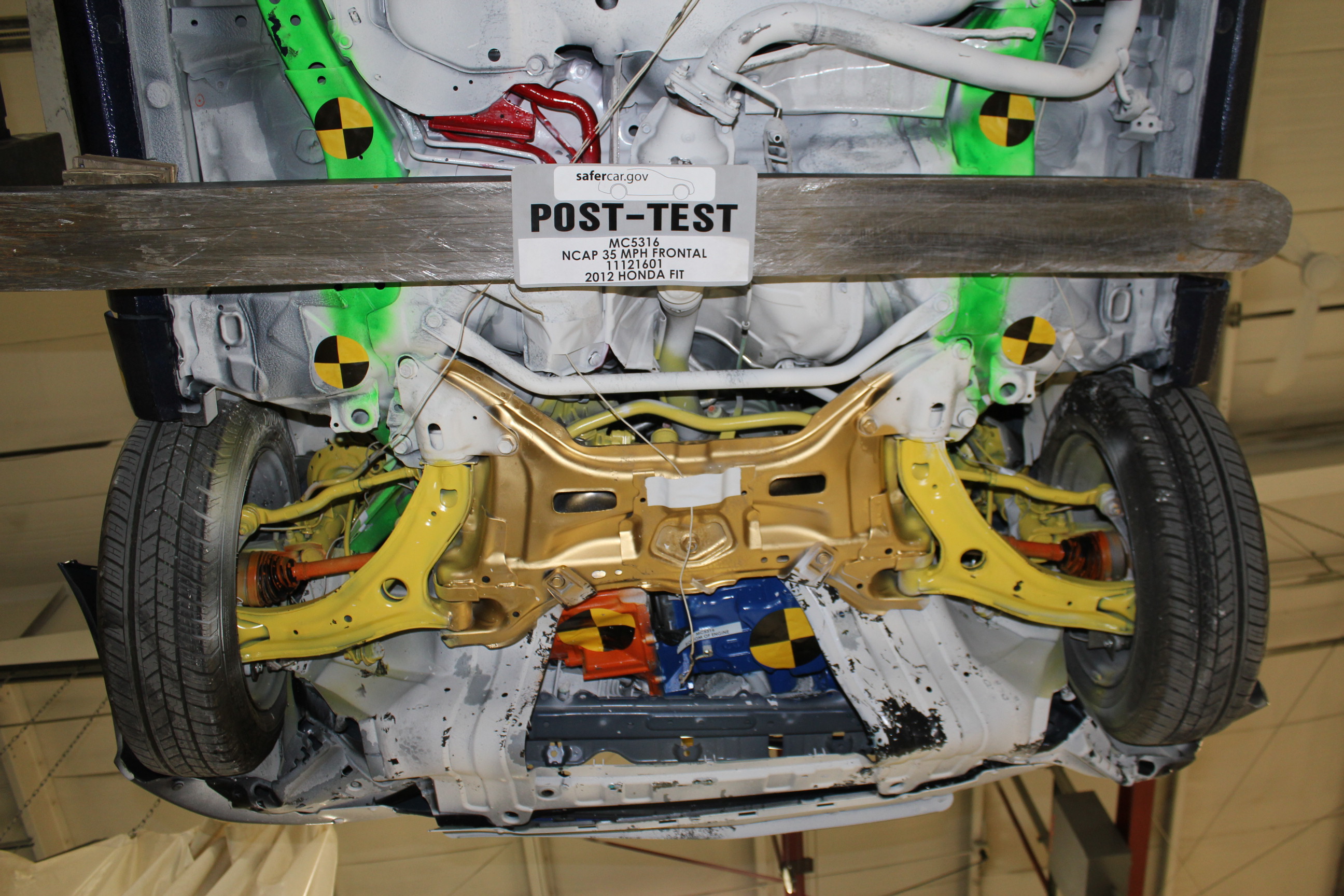 2012 HONDA FIT crash image 24