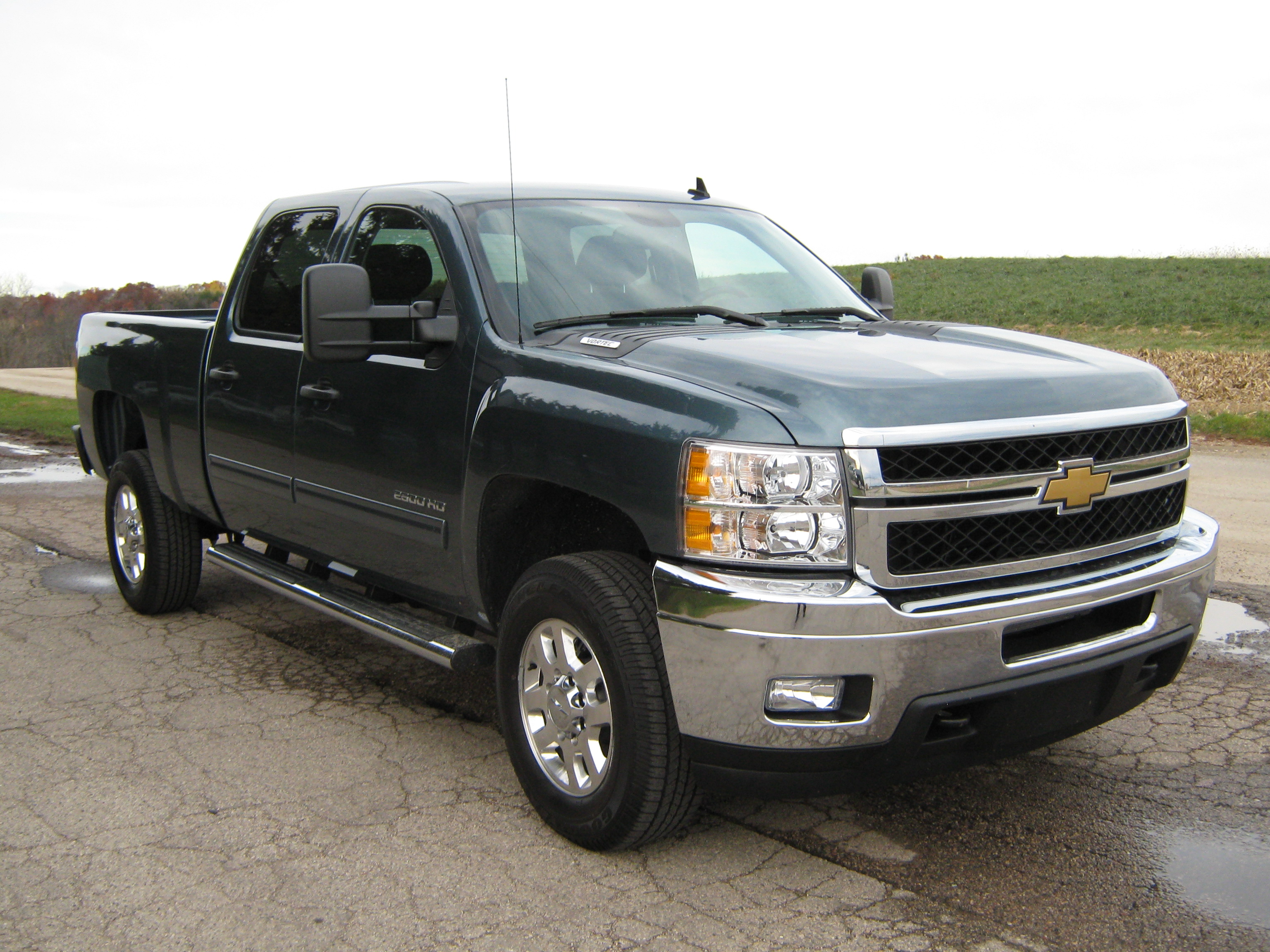 2012 CHEVROLET SILVERADO2500 crash image