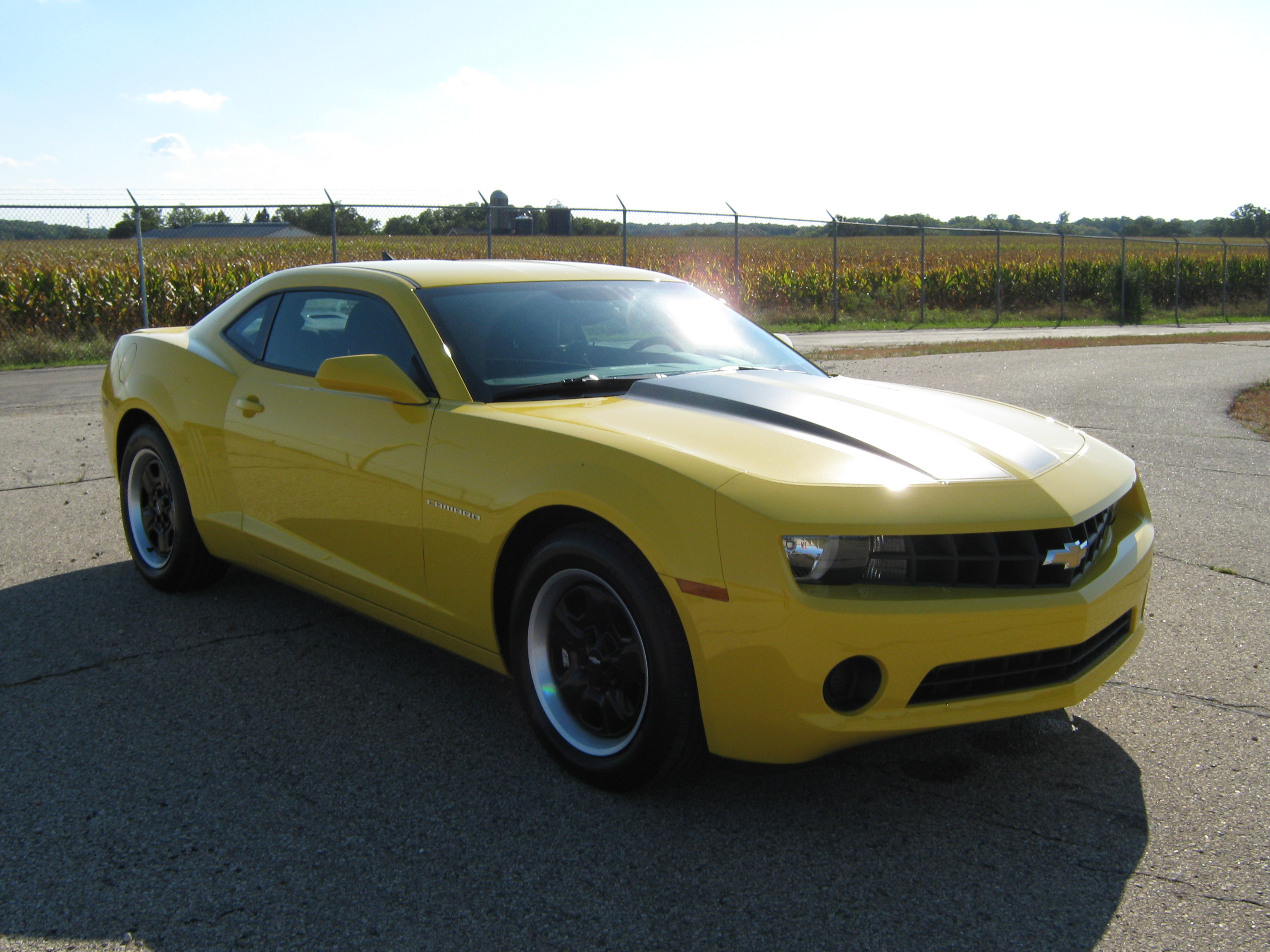 2012 CHEVROLET CAMARO crash image