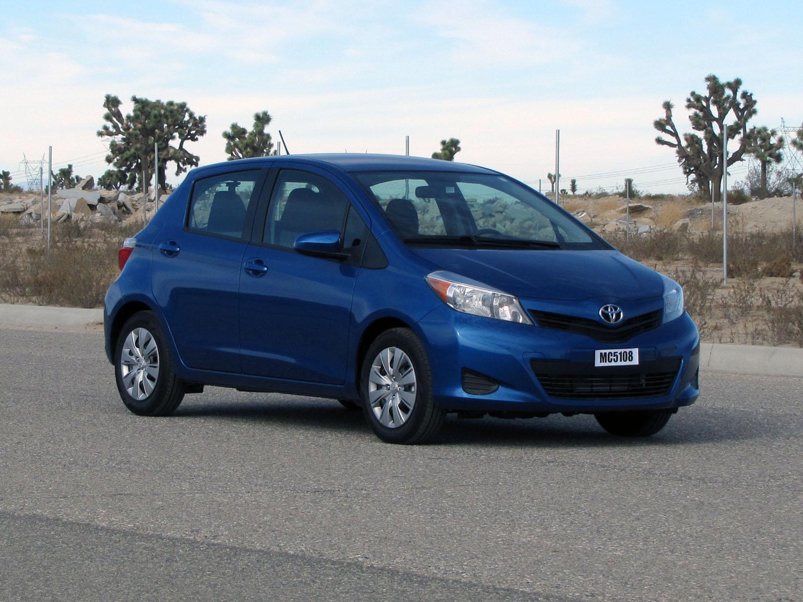 2012 TOYOTA YARIS crash image