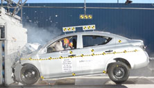 2012 NISSAN VERSA crash image