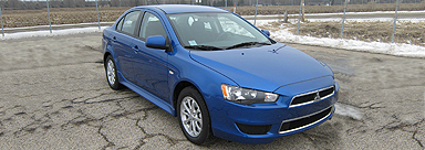 2012 MITSUBISHI OUTLANDER crash image