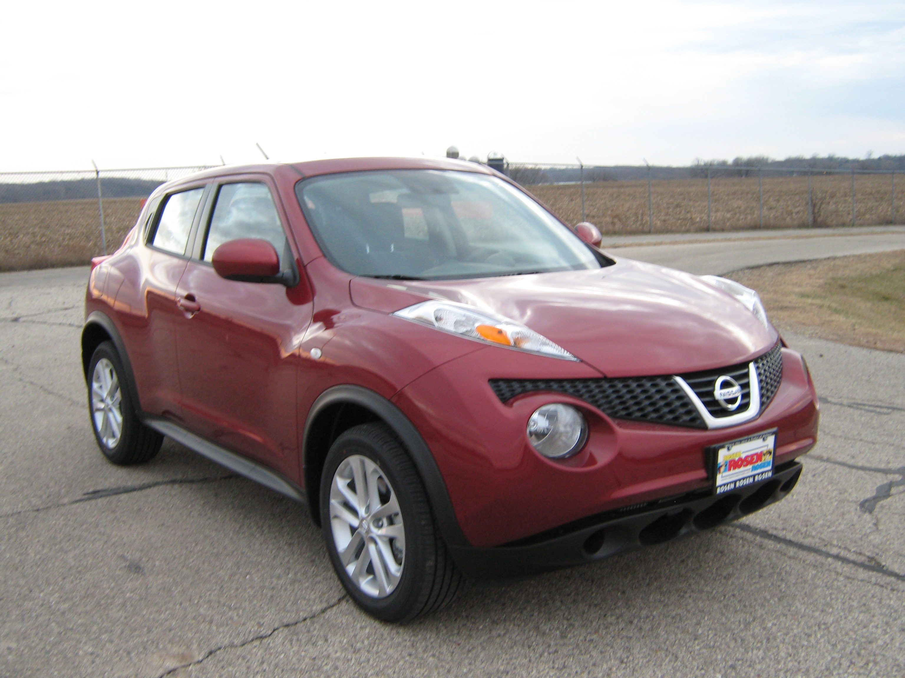 2012 NISSAN JUKE crash image