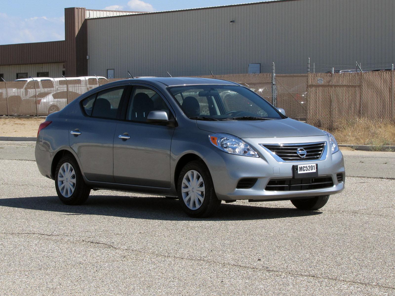2012 NISSAN VERSA crash image