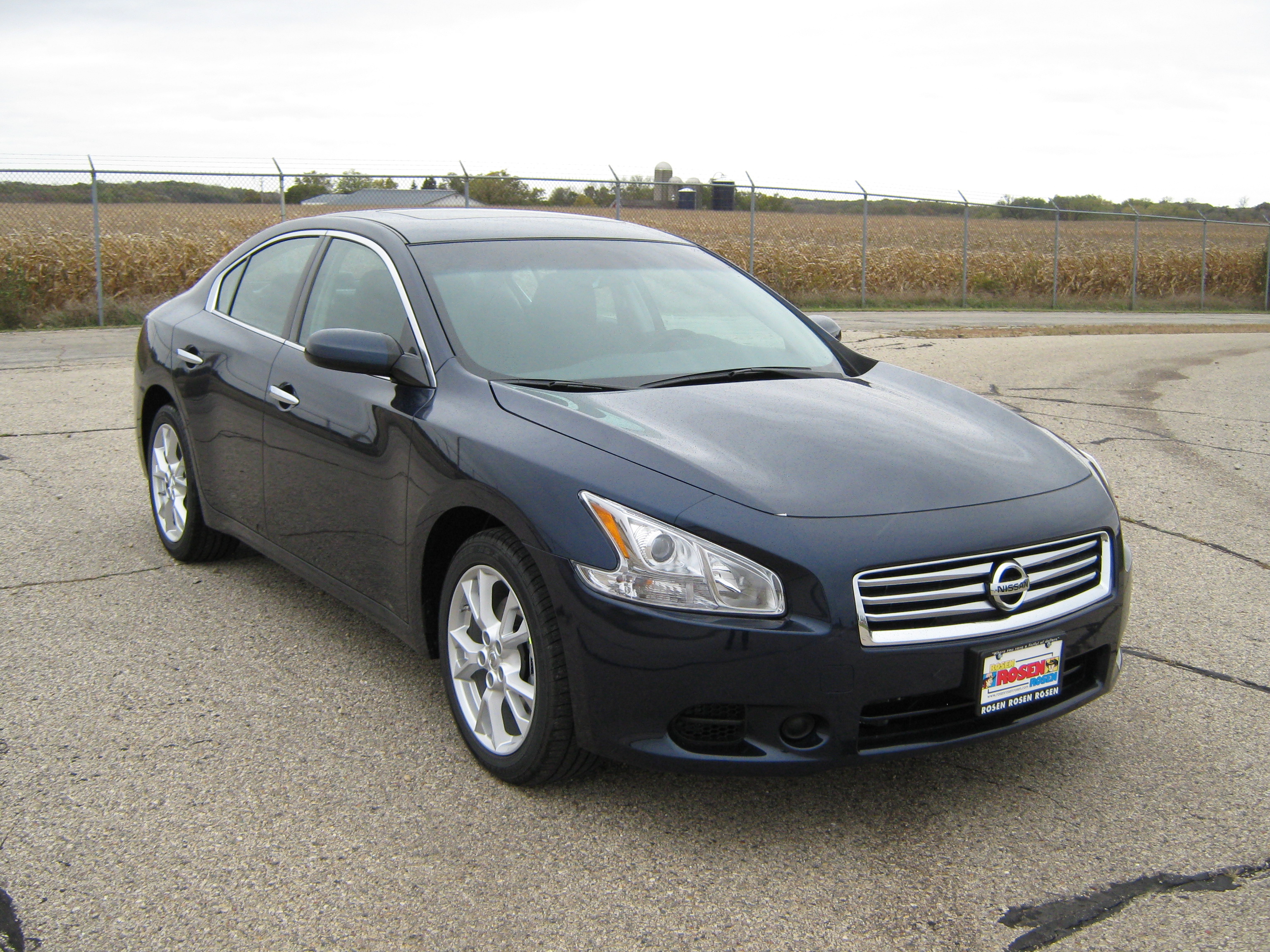 2012 NISSAN MAXIMA crash image