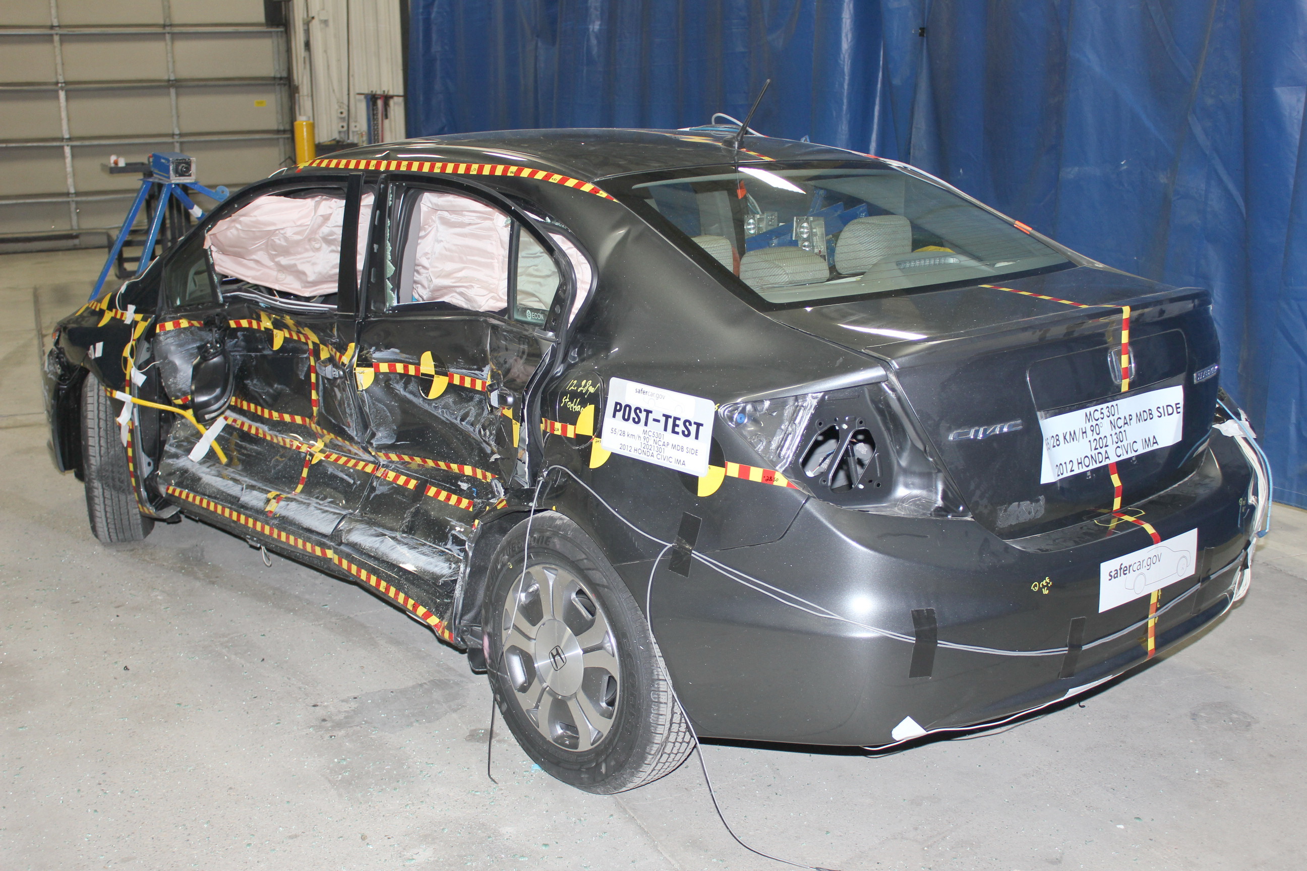 2012 HONDA CIVIC HYBRID crash image 11