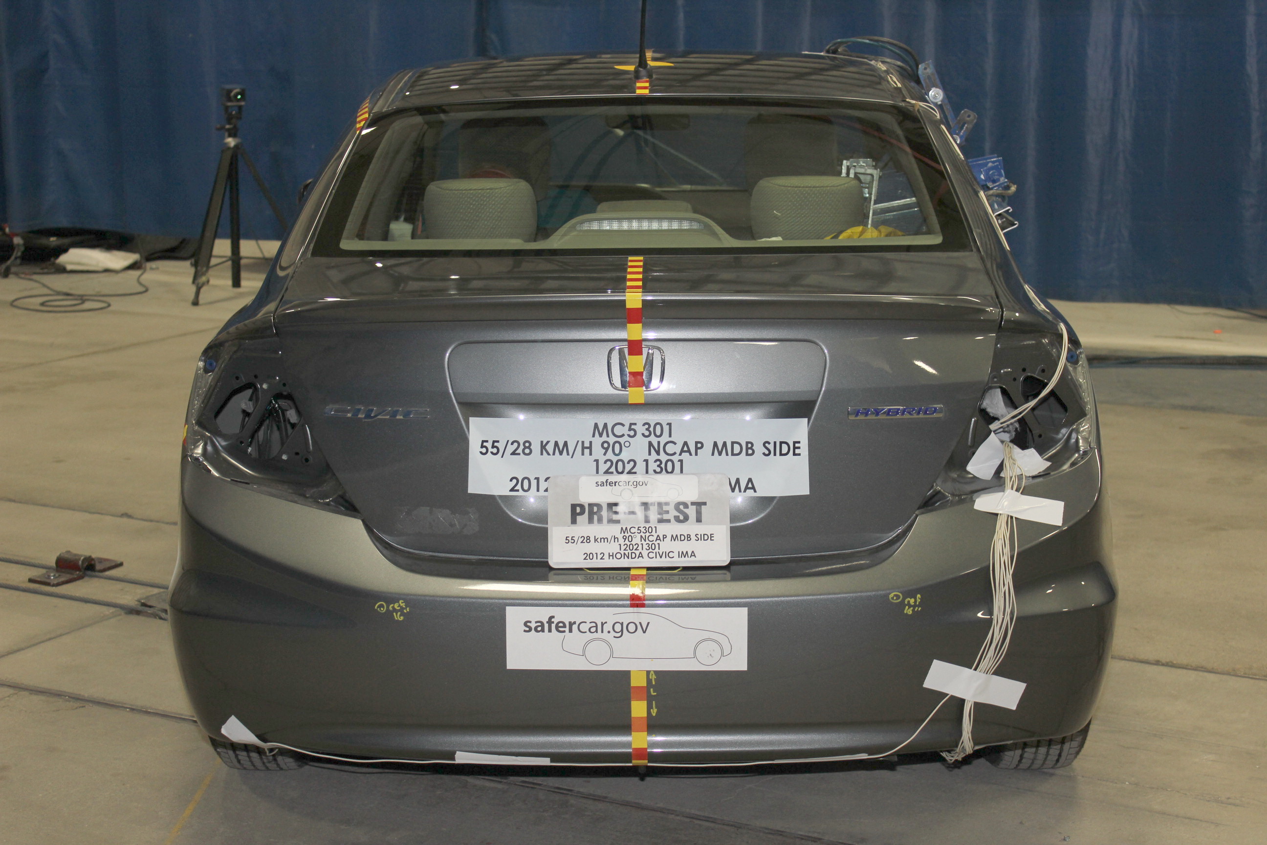 2012 HONDA CIVIC HYBRID crash image 12