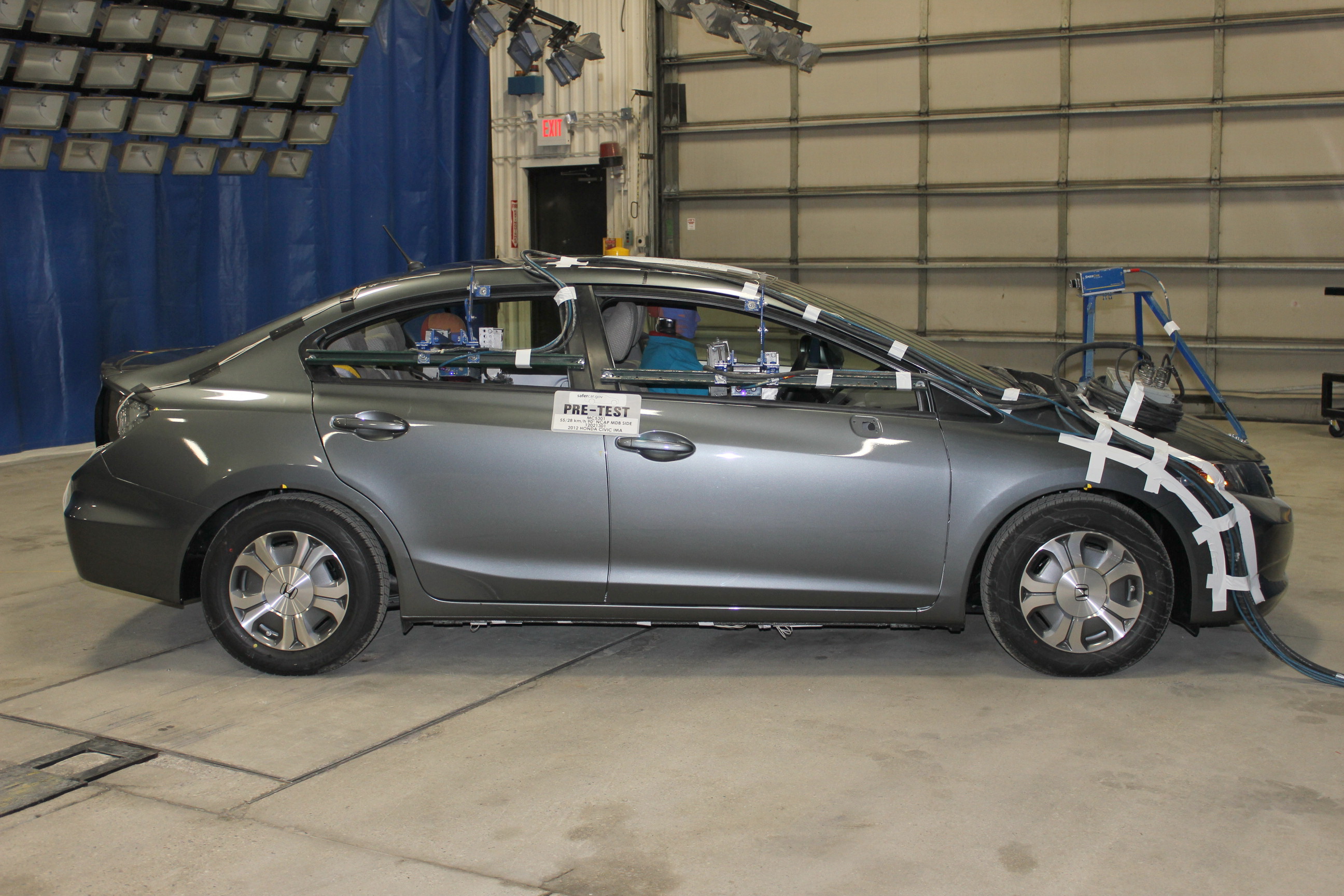 2012 HONDA CIVIC HYBRID crash image 14