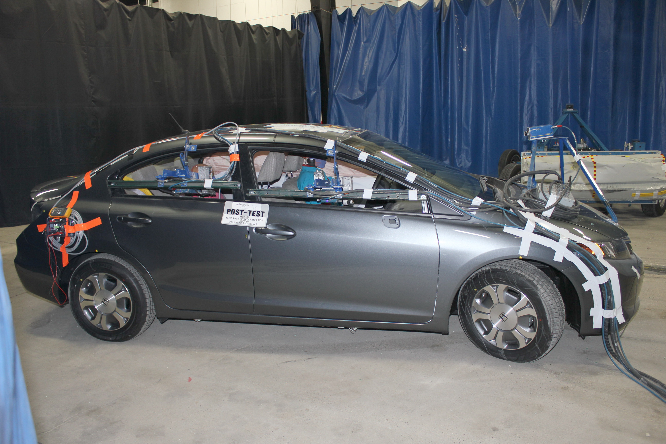 2012 HONDA CIVIC HYBRID crash image 15