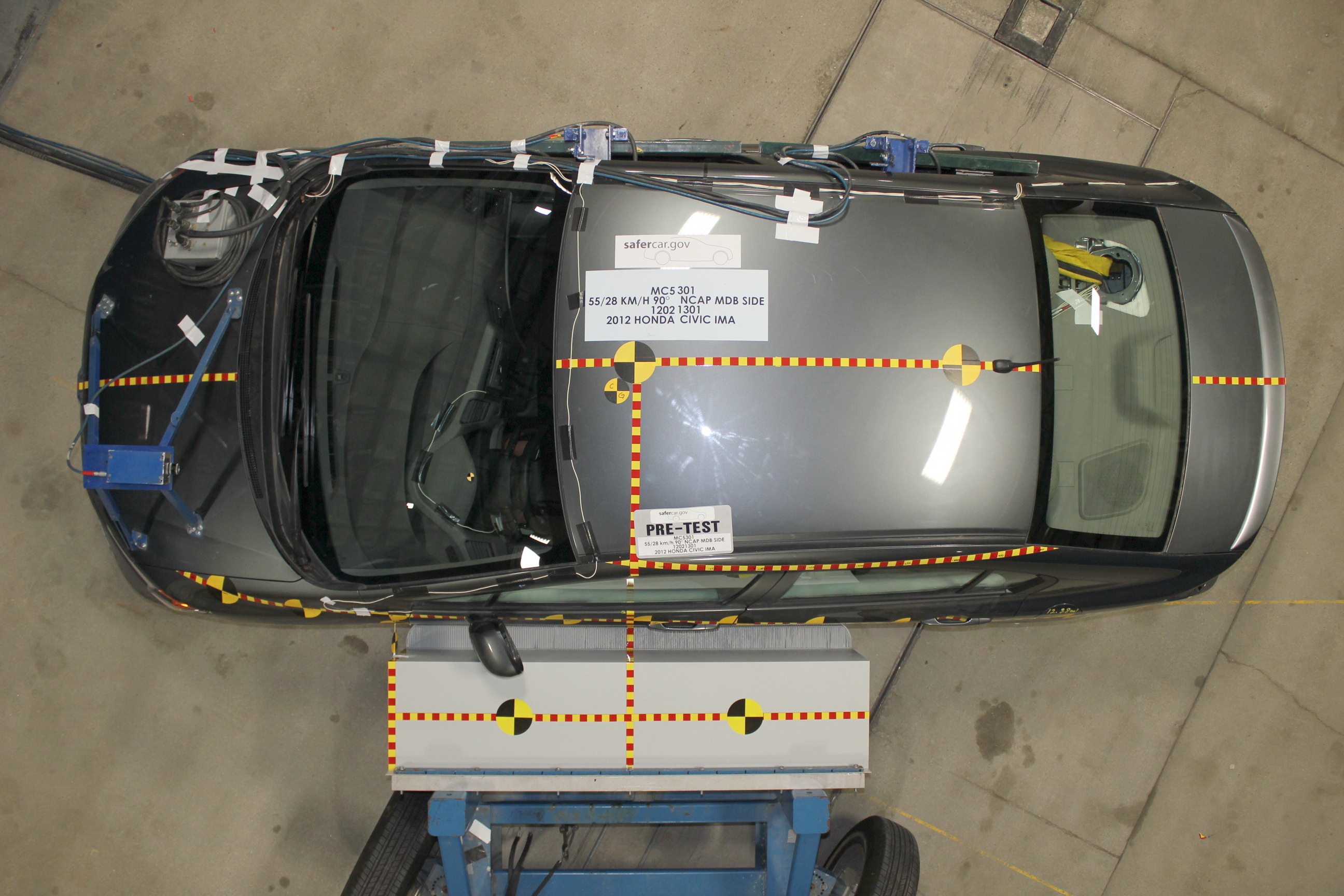 2012 HONDA CIVIC HYBRID crash image 16