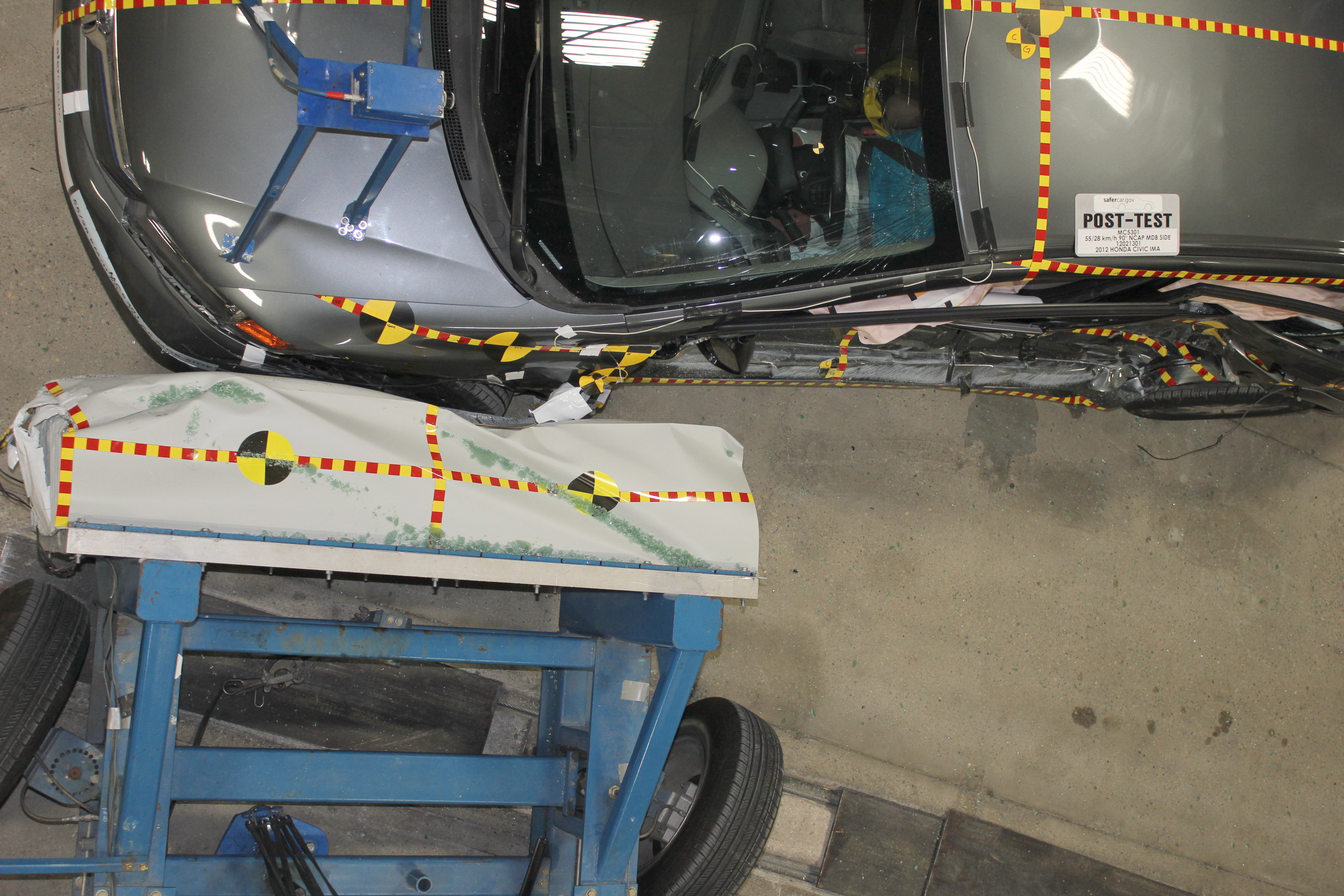 2012 HONDA CIVIC HYBRID crash image 17