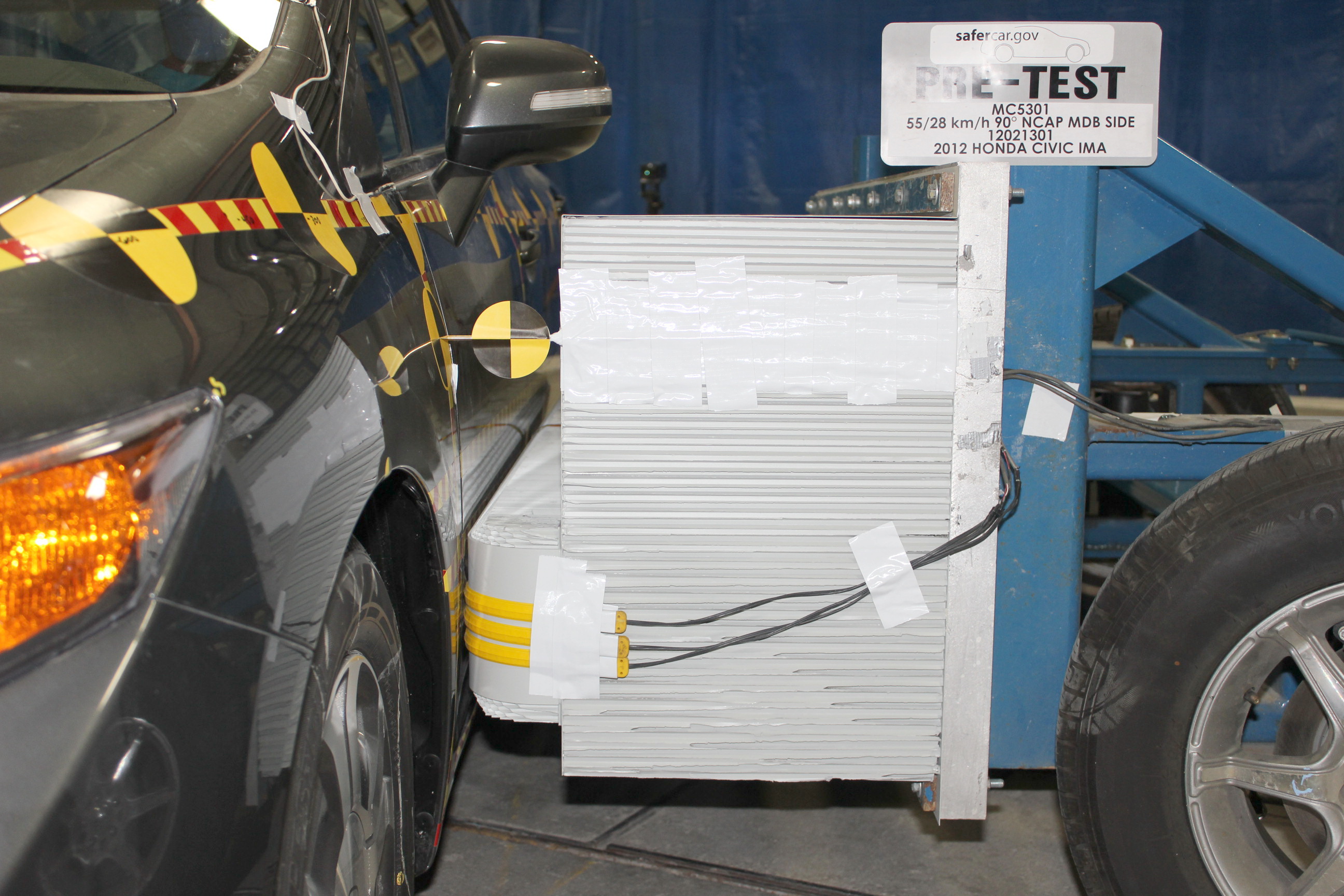 2012 HONDA CIVIC HYBRID crash image 18