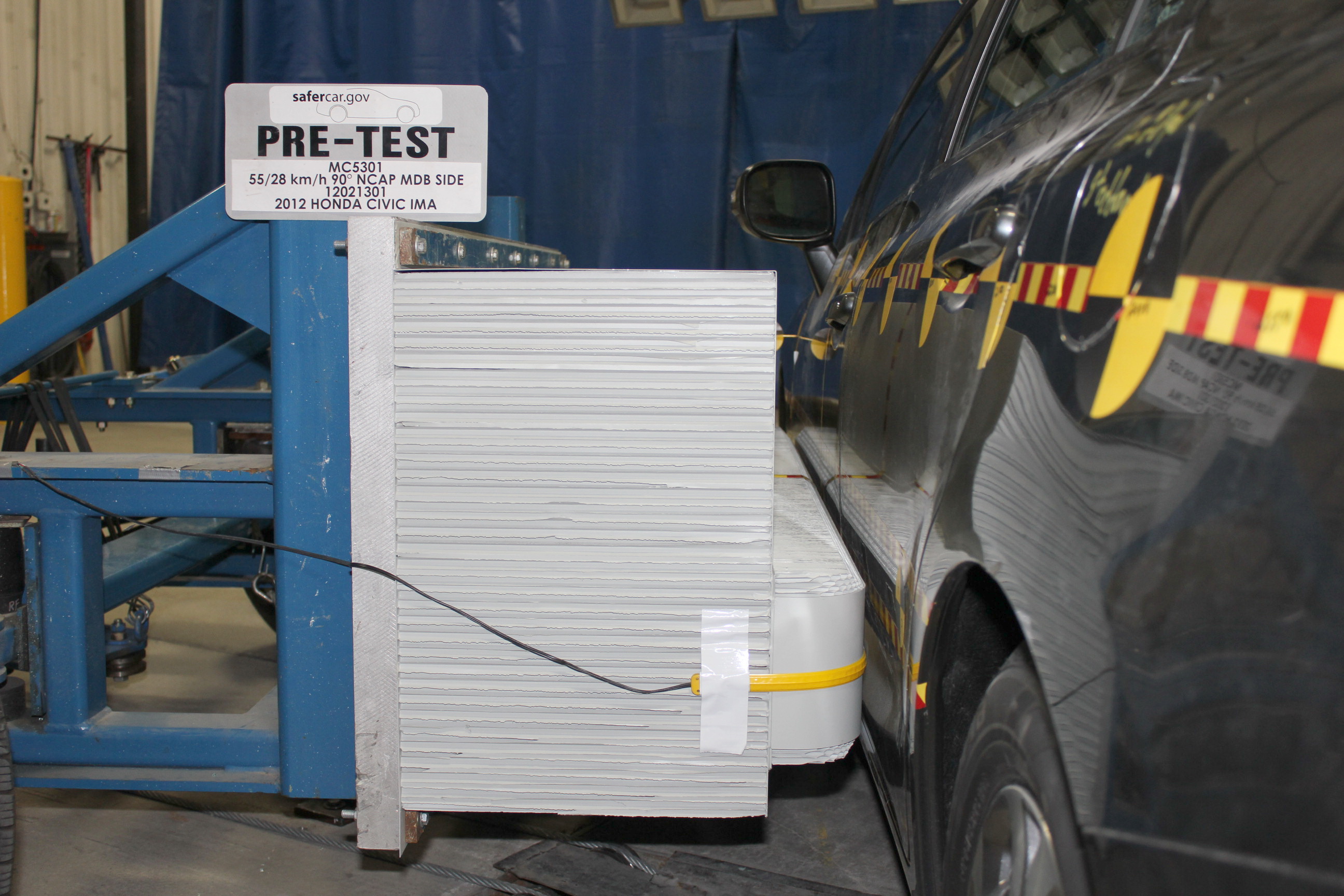 2012 HONDA CIVIC HYBRID crash image 19