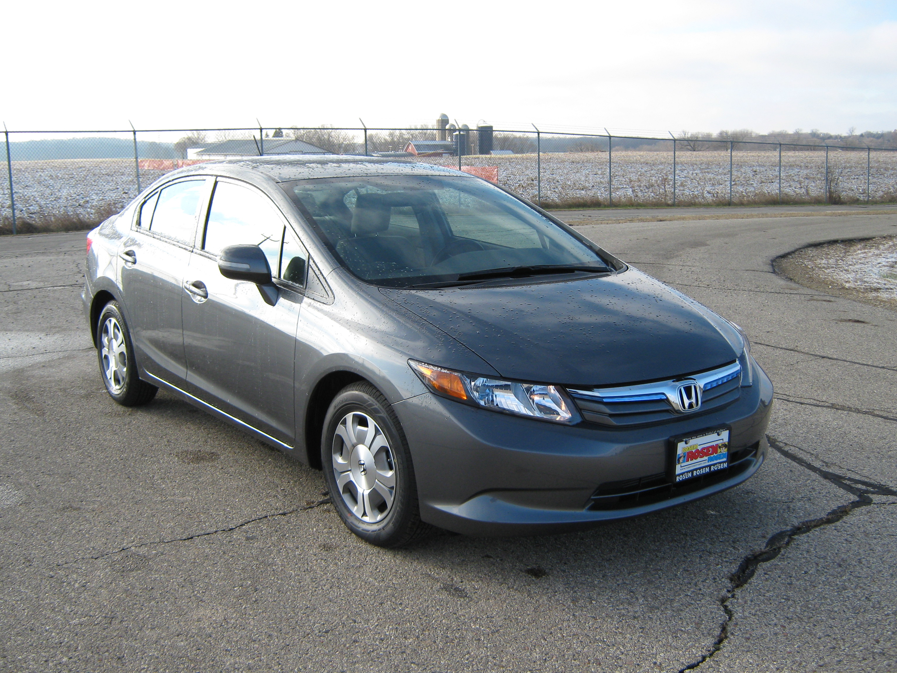 2012 HONDA CIVIC HYBRID crash image 2