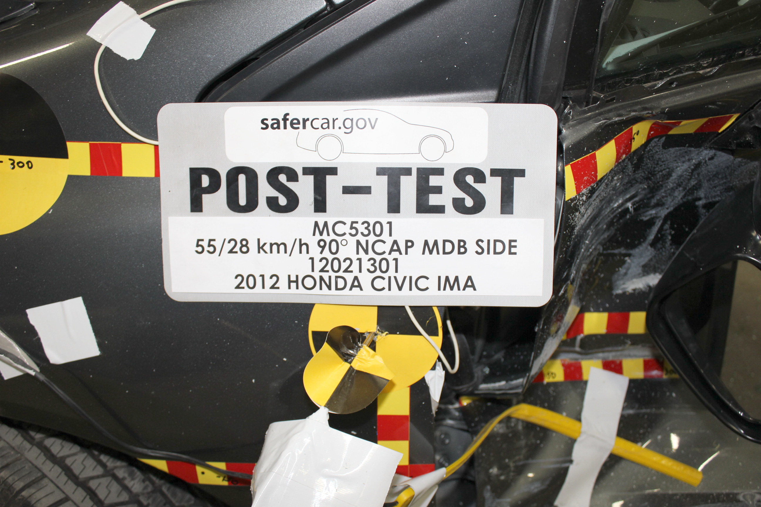 2012 HONDA CIVIC HYBRID crash image 21
