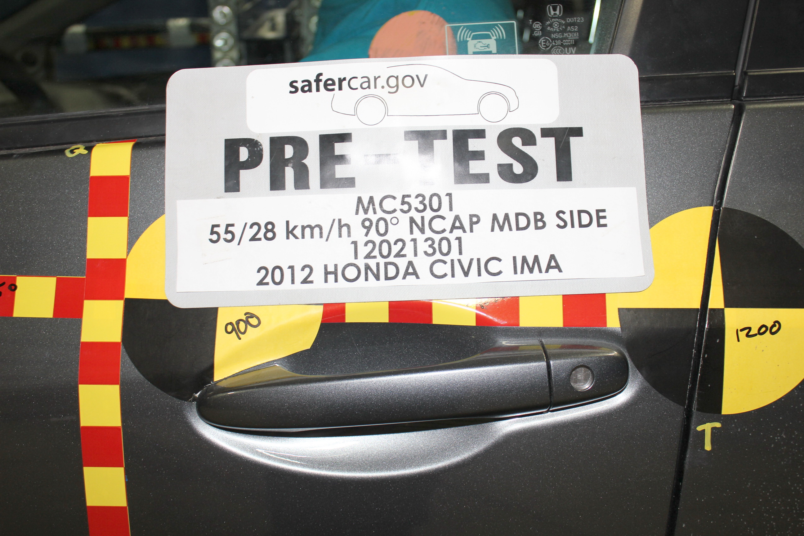 2012 HONDA CIVIC HYBRID crash image 22