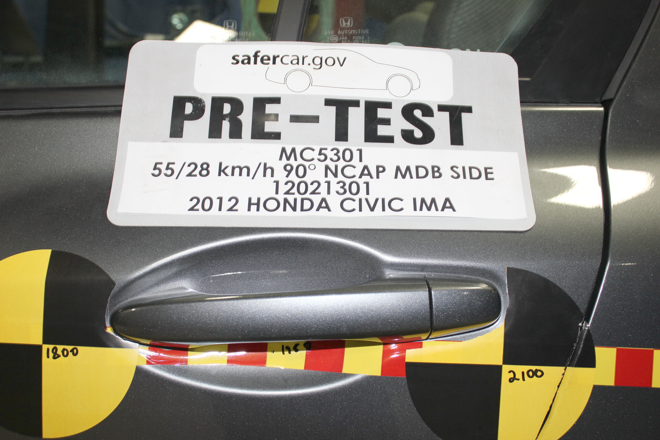 2012 HONDA CIVIC HYBRID crash image 24