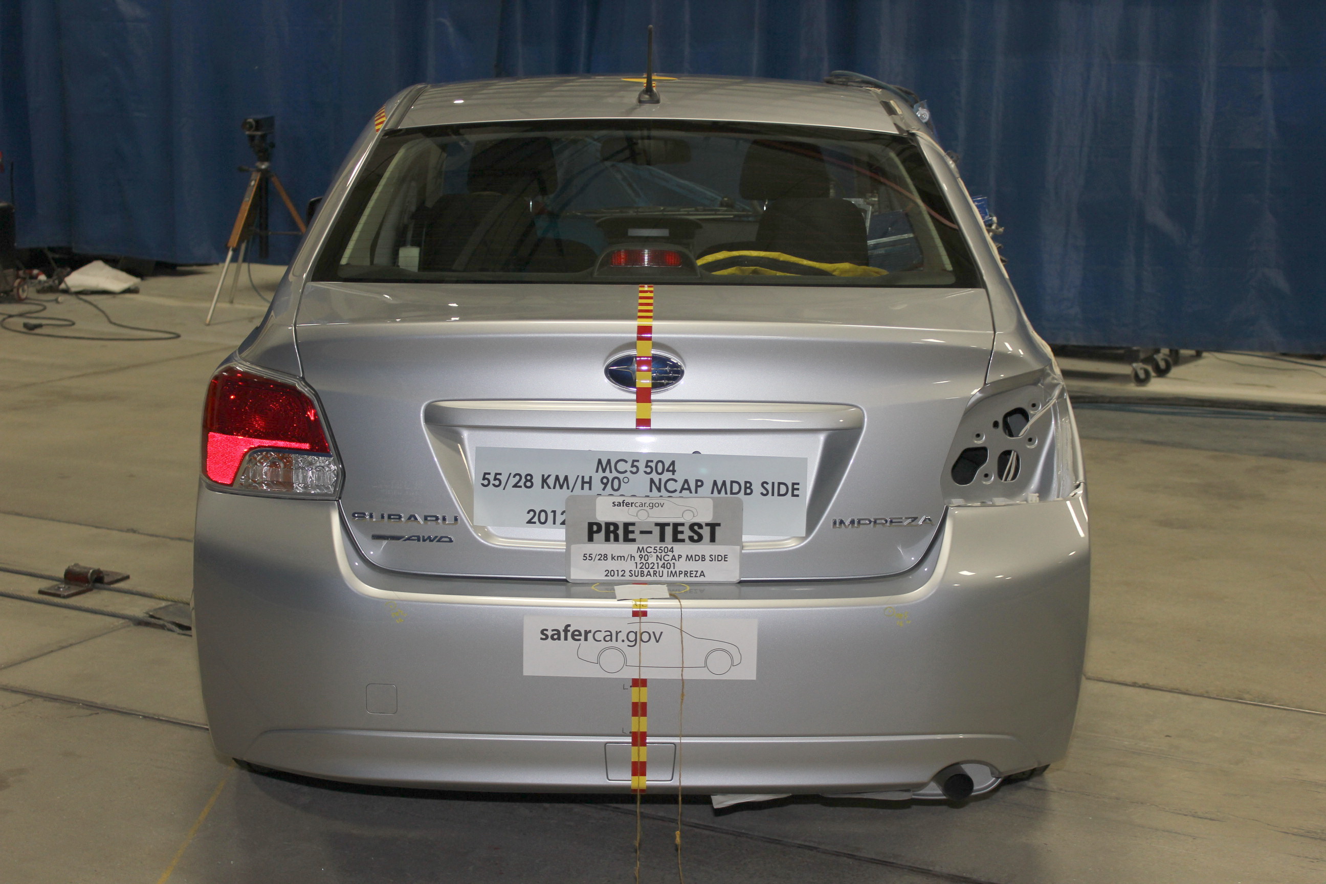 2012 SUBARU IMPREZA crash image 12