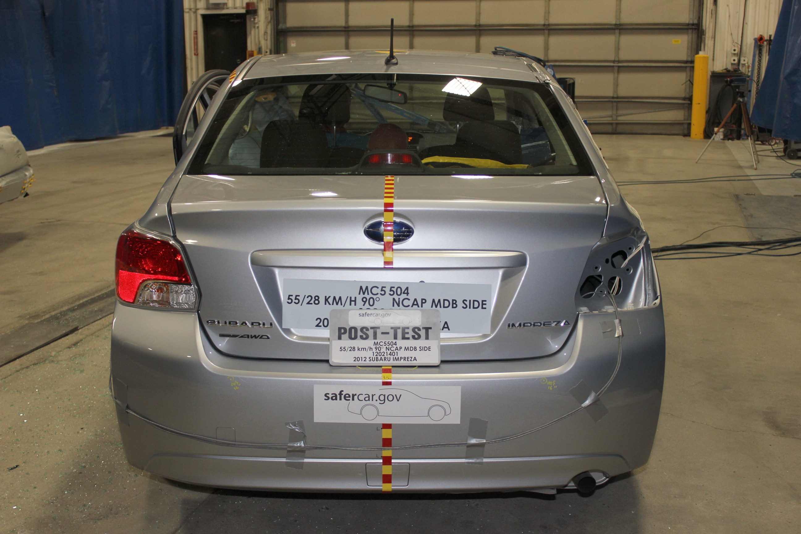 2012 SUBARU IMPREZA crash image 13
