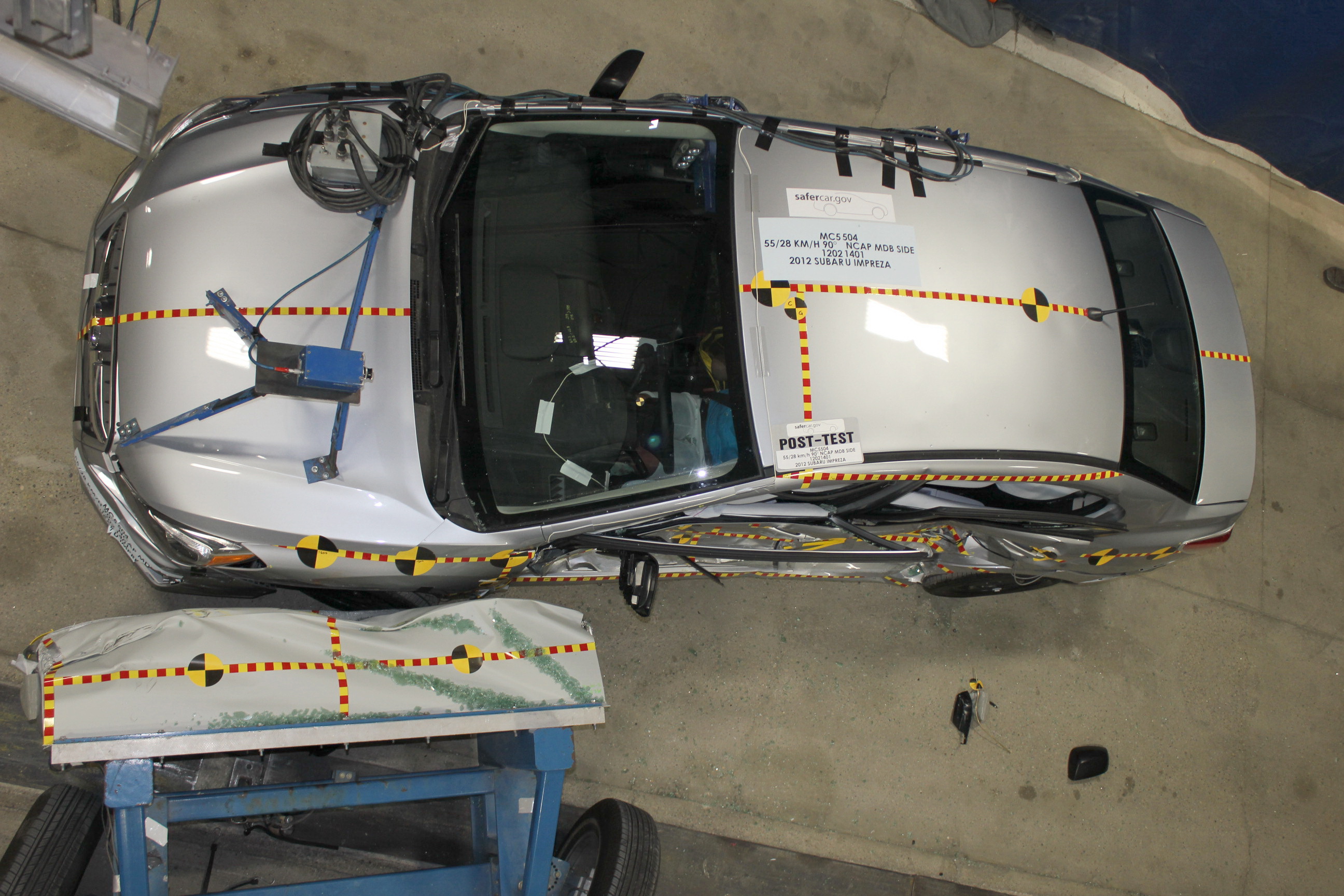 2012 SUBARU IMPREZA crash image 17