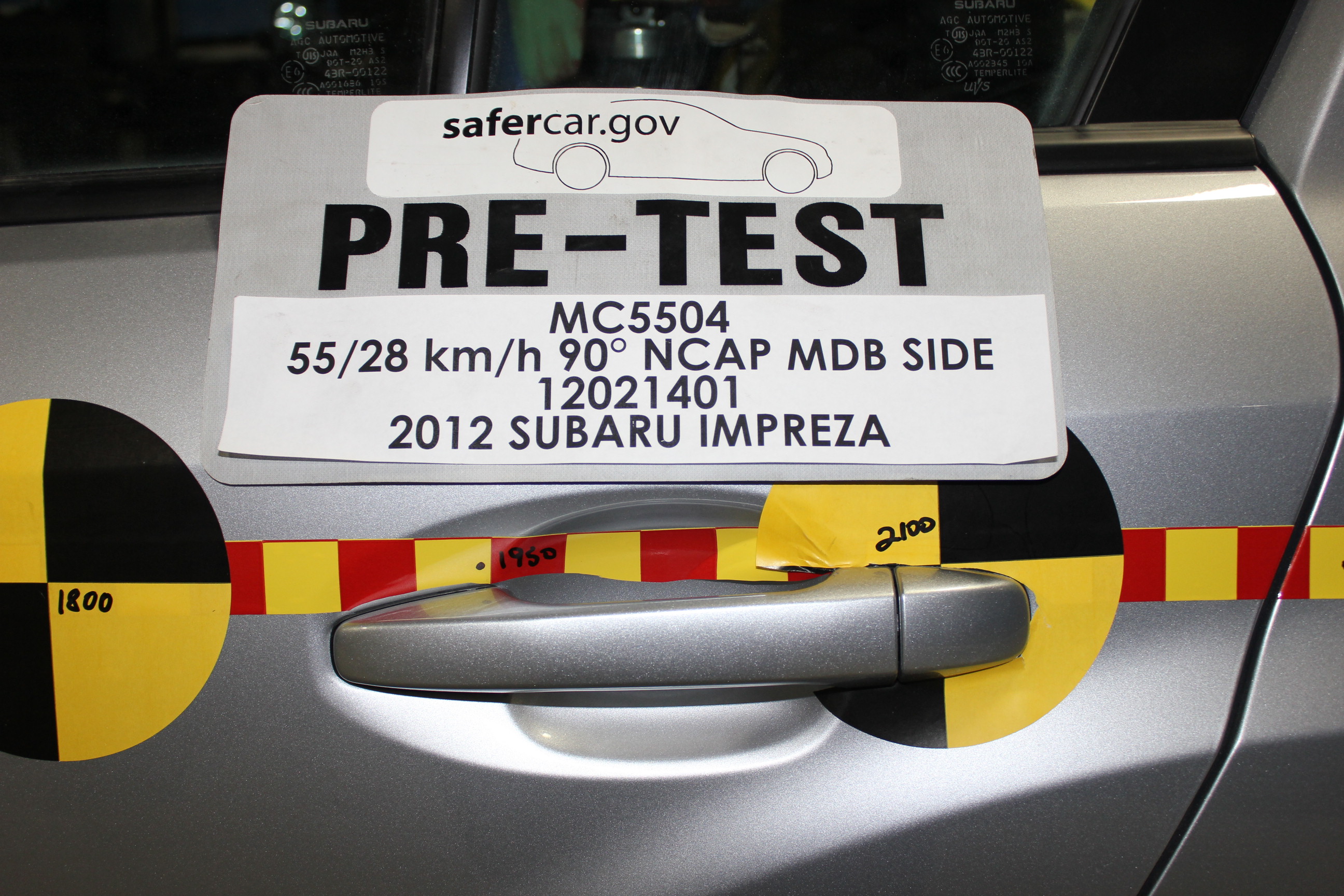 2012 SUBARU IMPREZA crash image 24