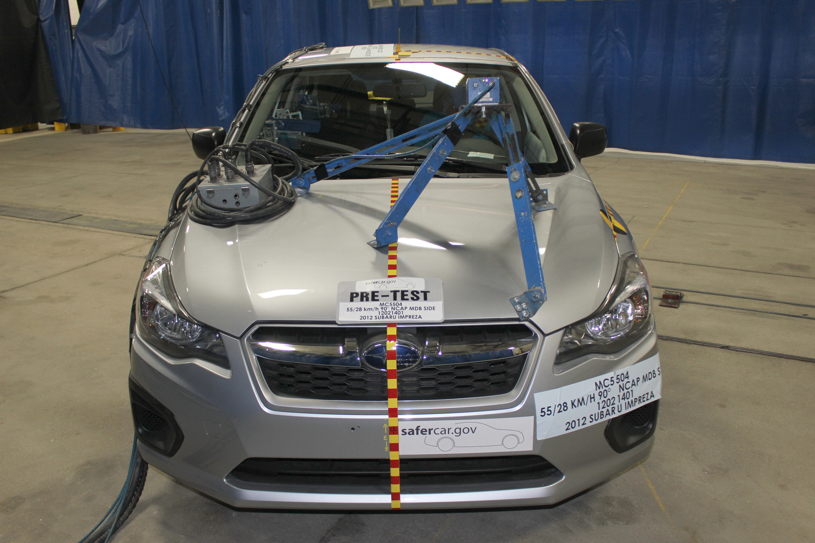 2012 SUBARU IMPREZA crash image 4