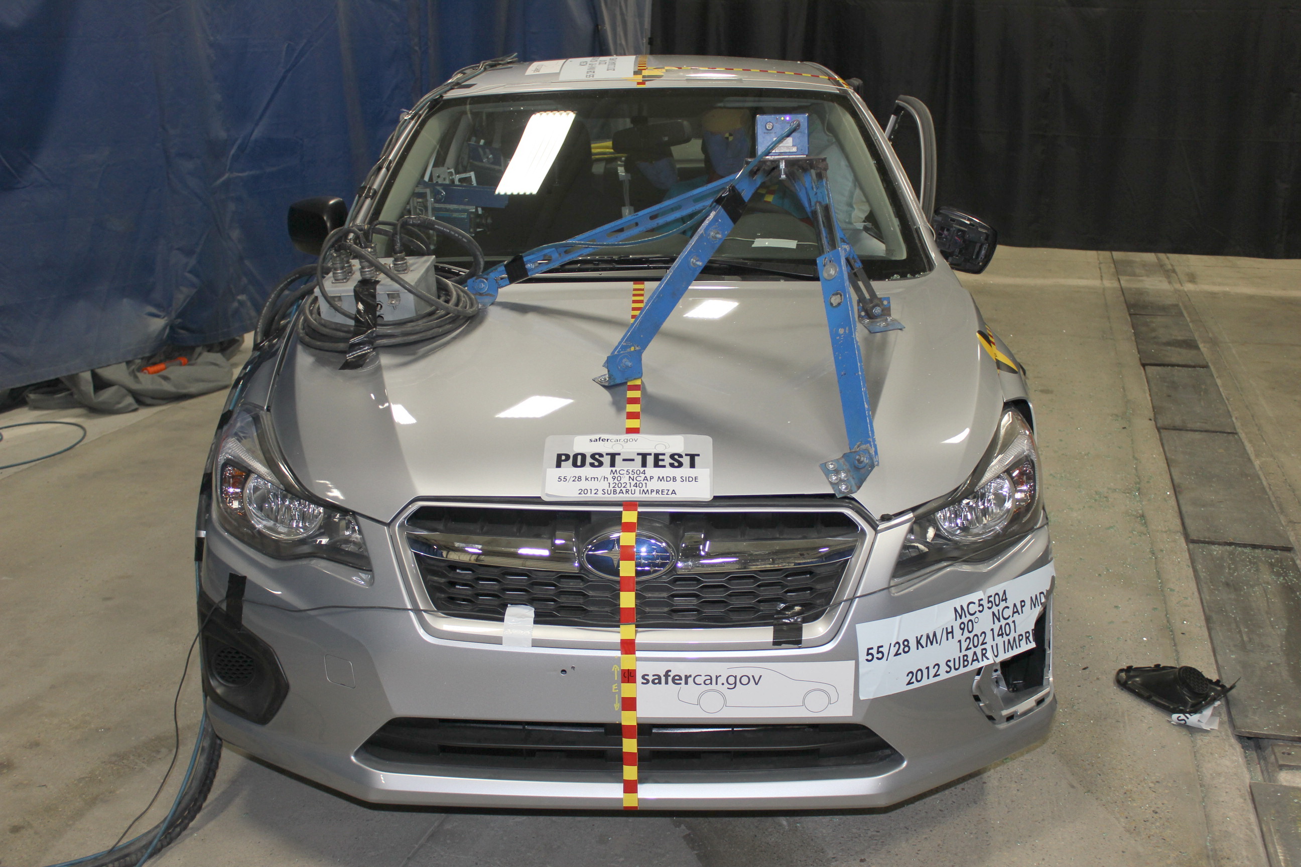 2012 SUBARU IMPREZA crash image 5