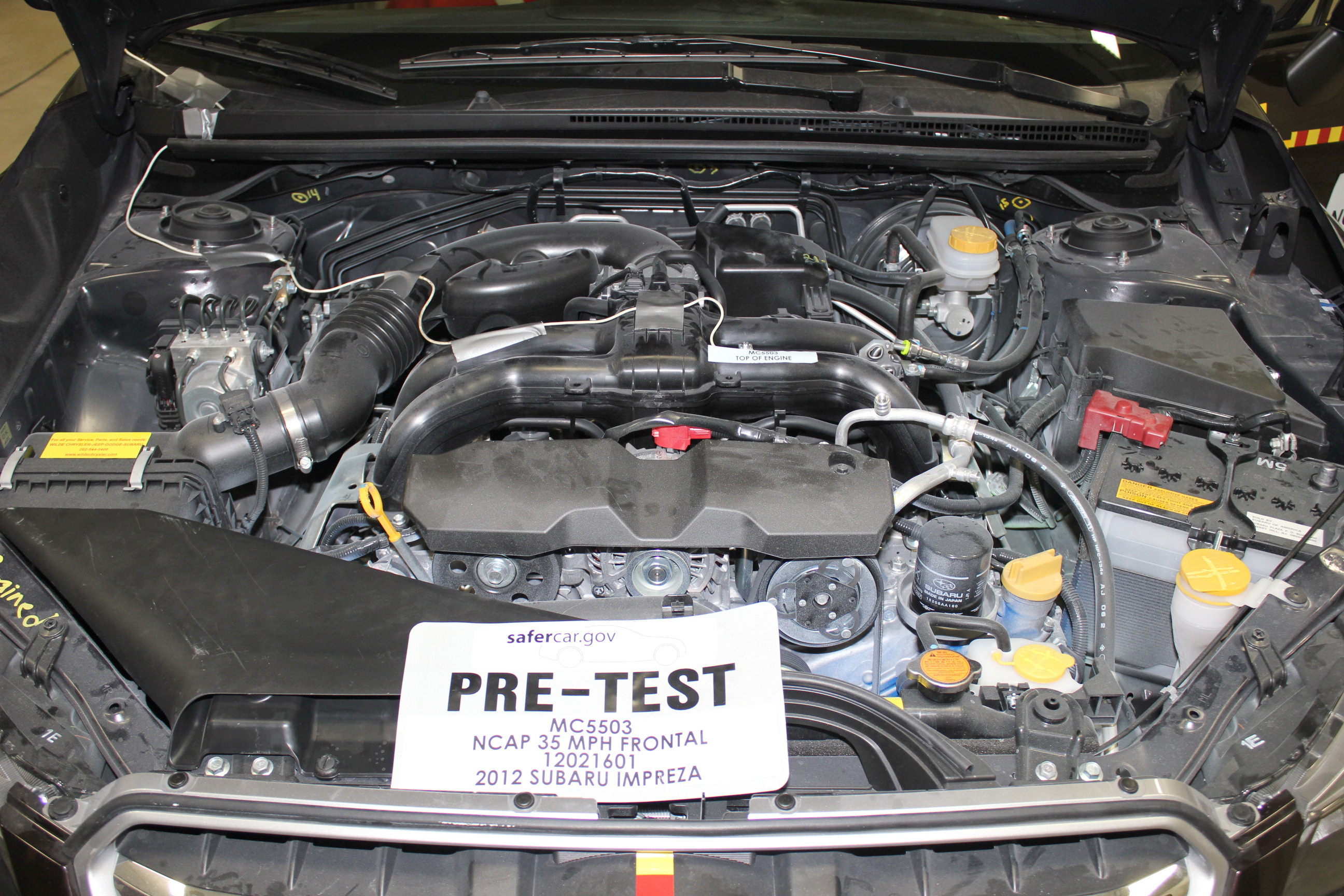 2012 SUBARU IMPREZA crash image 21