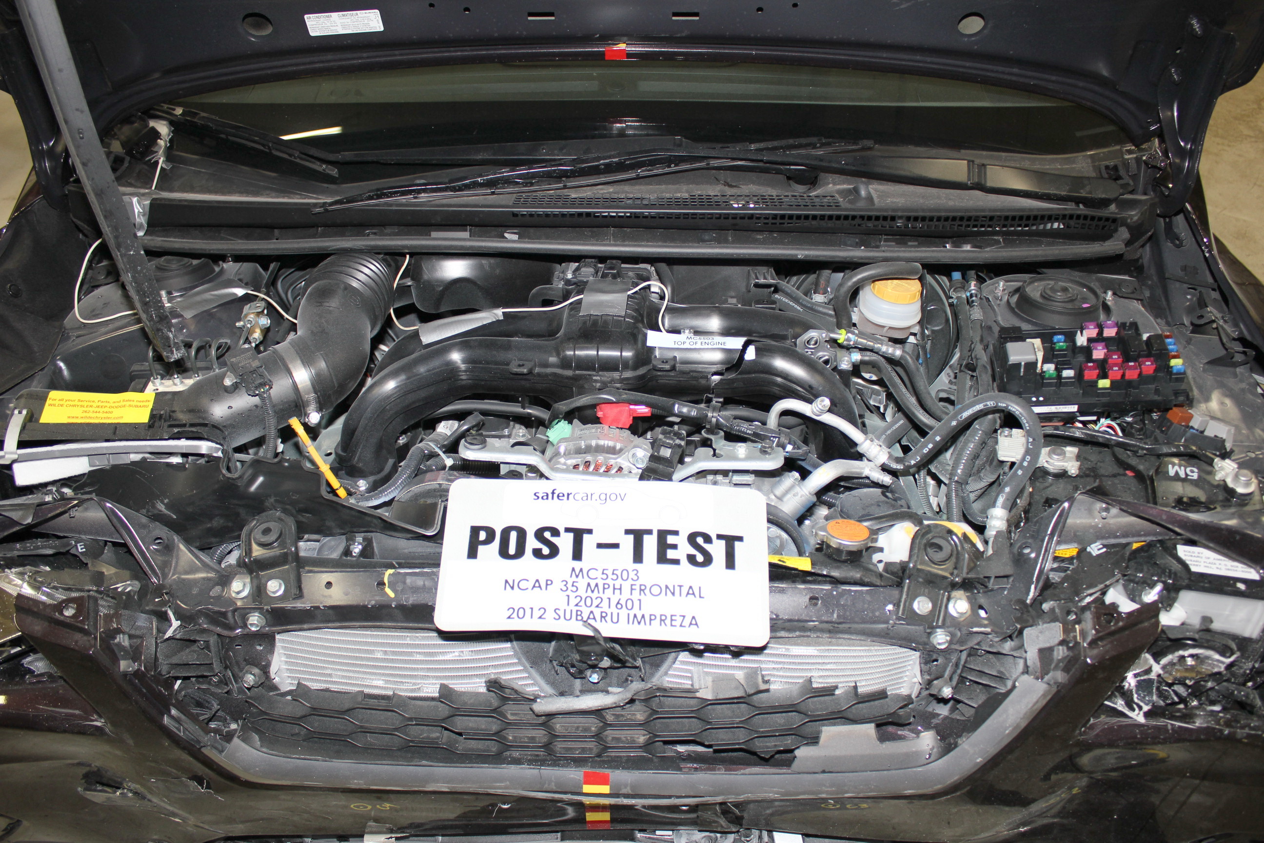 2012 SUBARU IMPREZA crash image 22