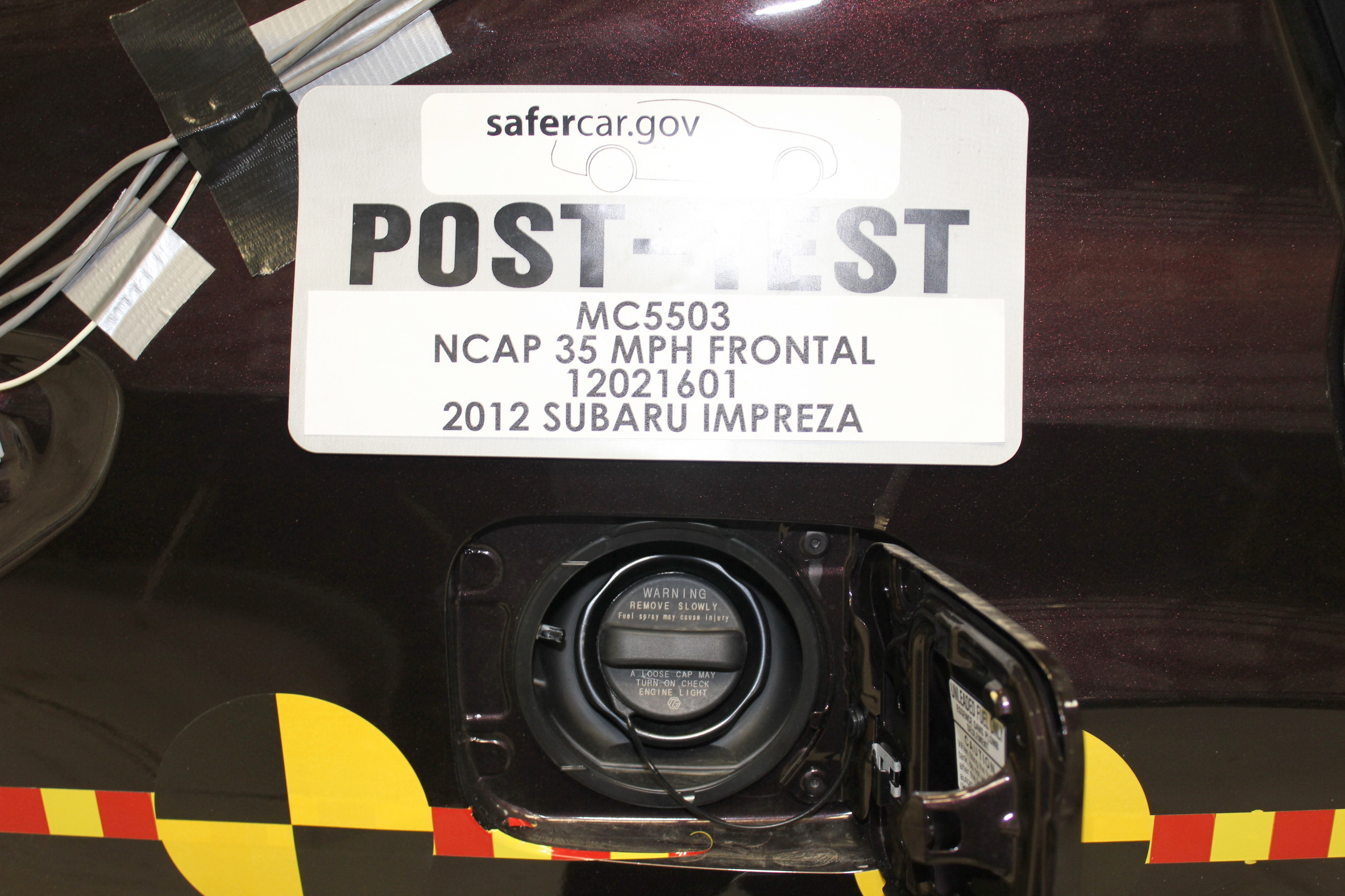 2012 SUBARU IMPREZA crash image 24