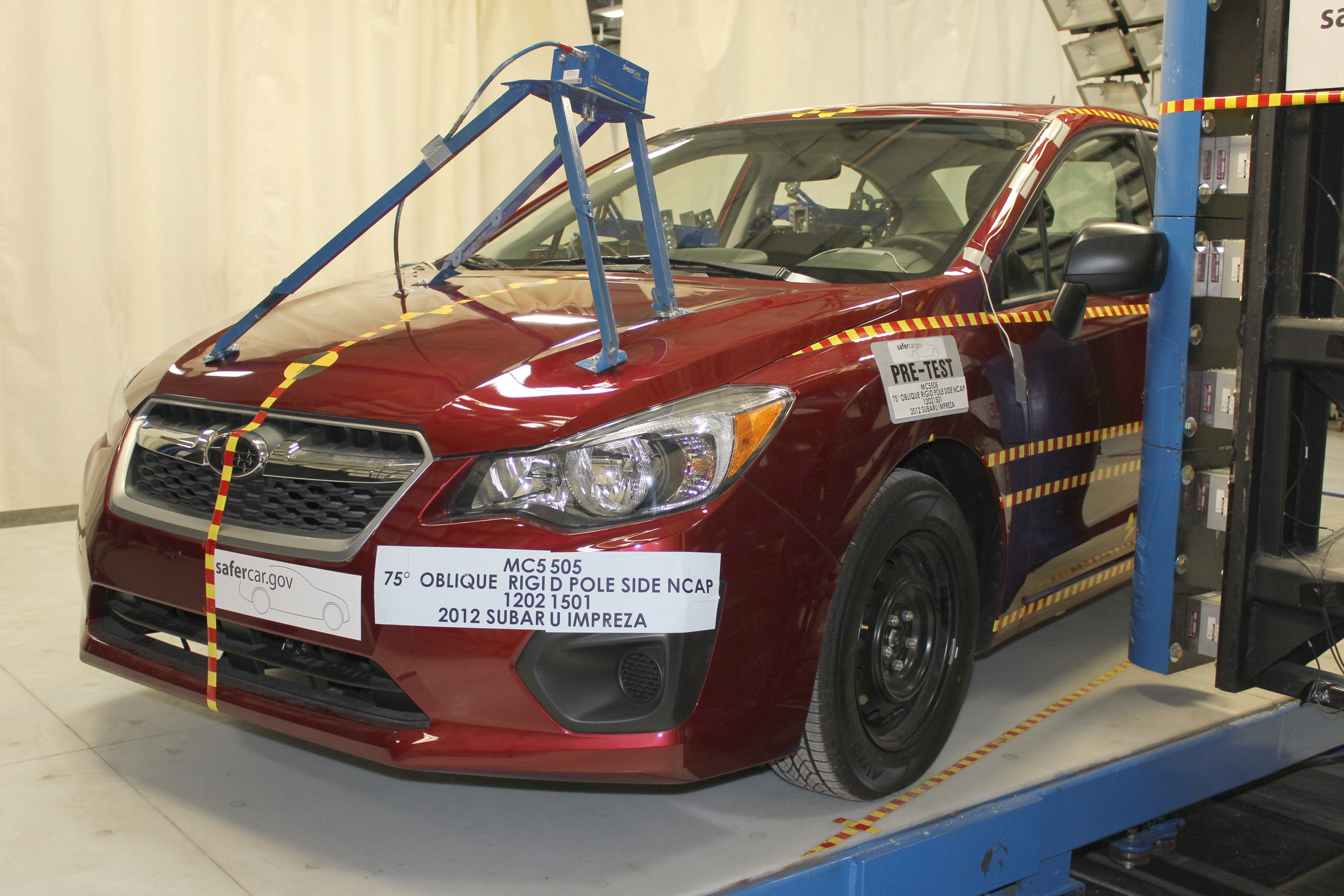 2012 SUBARU IMPREZA crash image 17