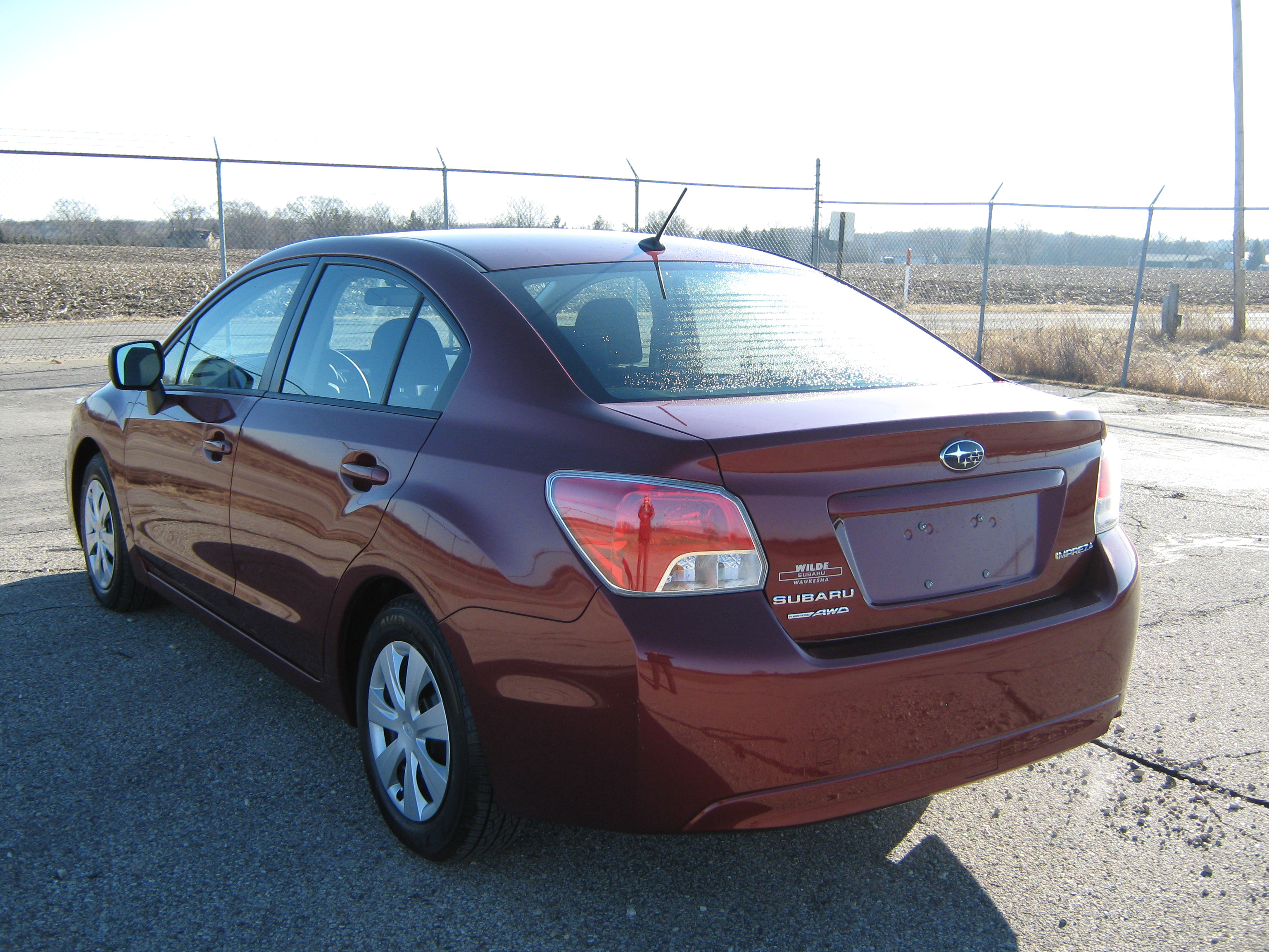 2012 SUBARU IMPREZA crash image 2