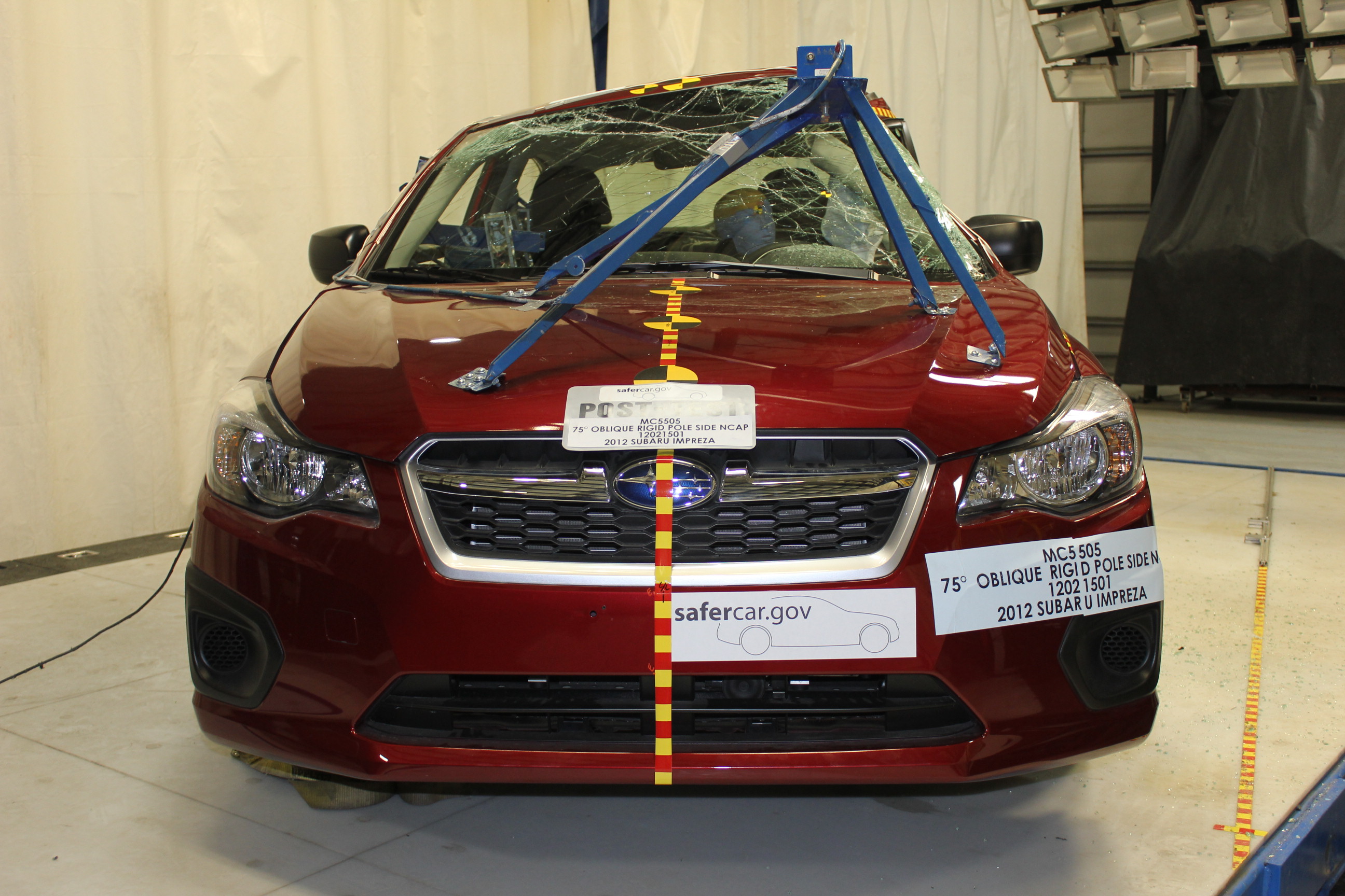 2012 SUBARU IMPREZA crash image 4