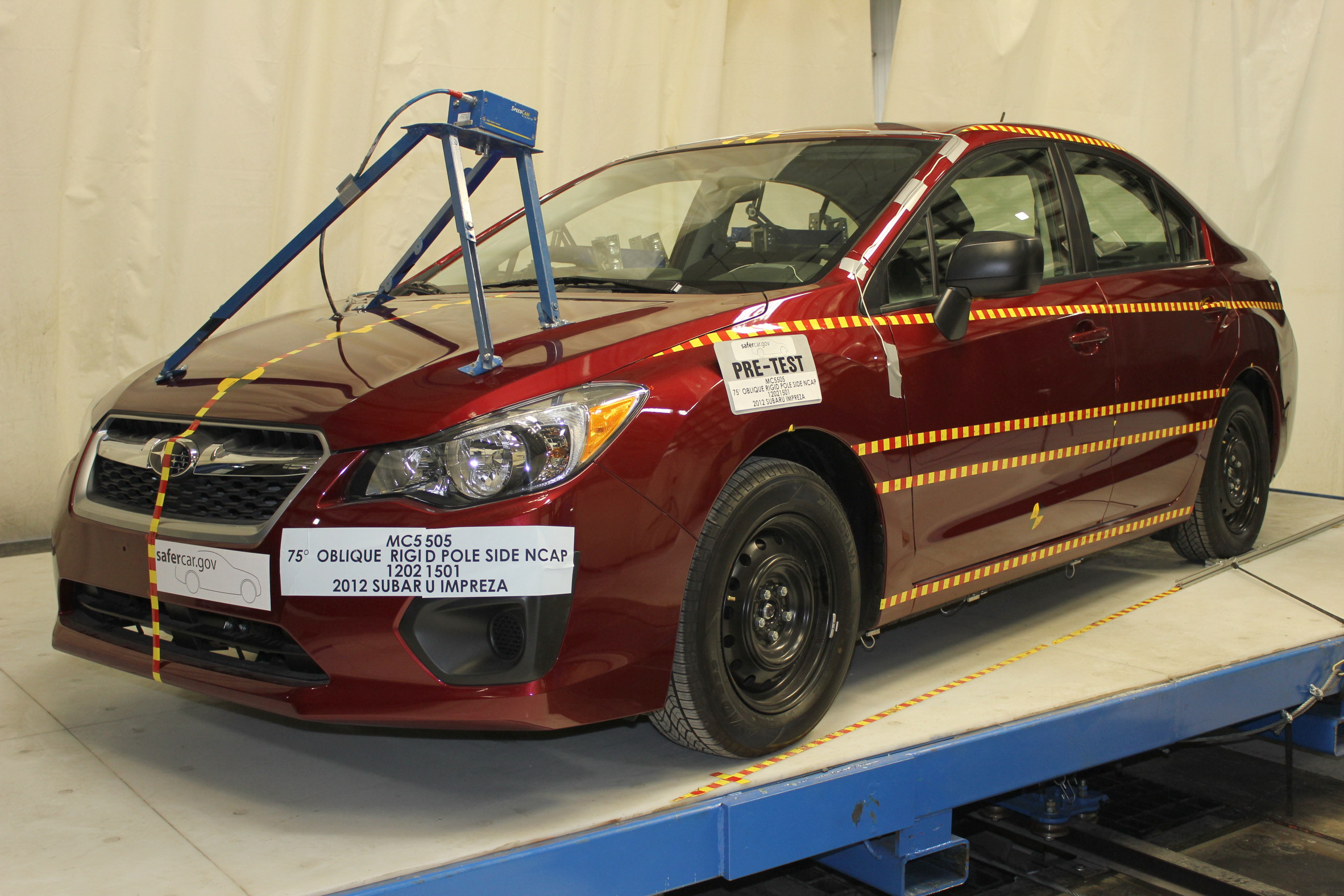 2012 SUBARU IMPREZA crash image 5