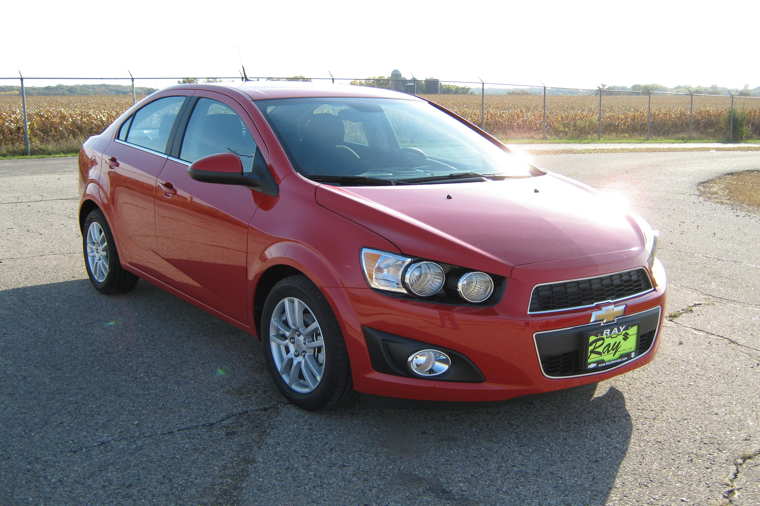 2012 CHEVROLET SONIC crash image