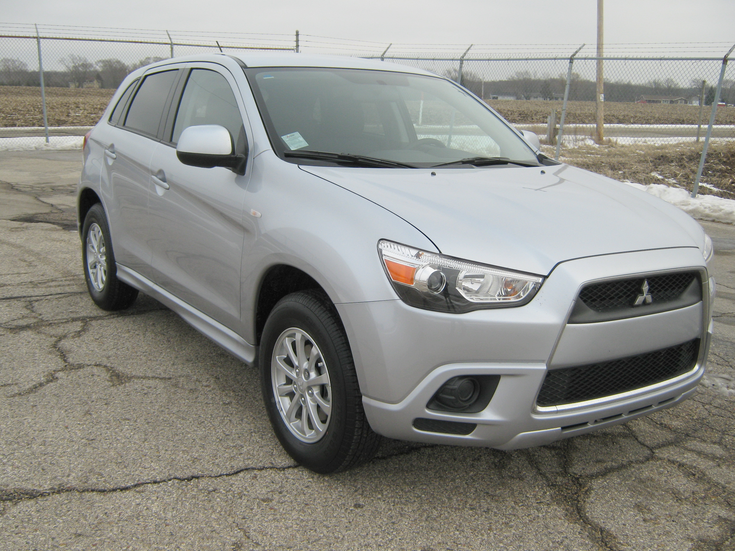 2012 MITSUBISHI OUTLANDER SPORT crash image