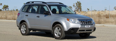 2011 SUBARU FORESTER crash image