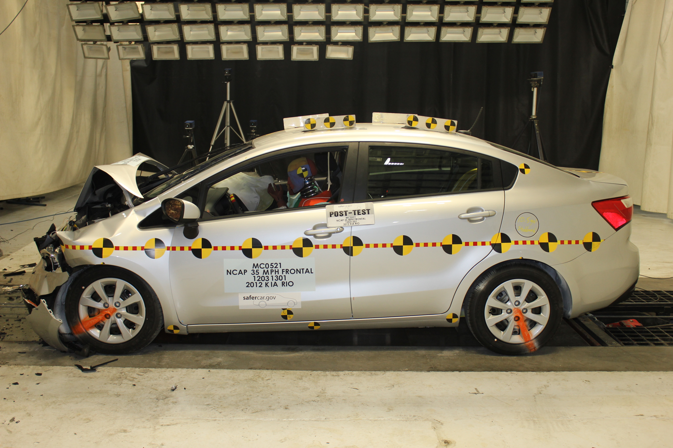 2012 KIA RIO crash image 12