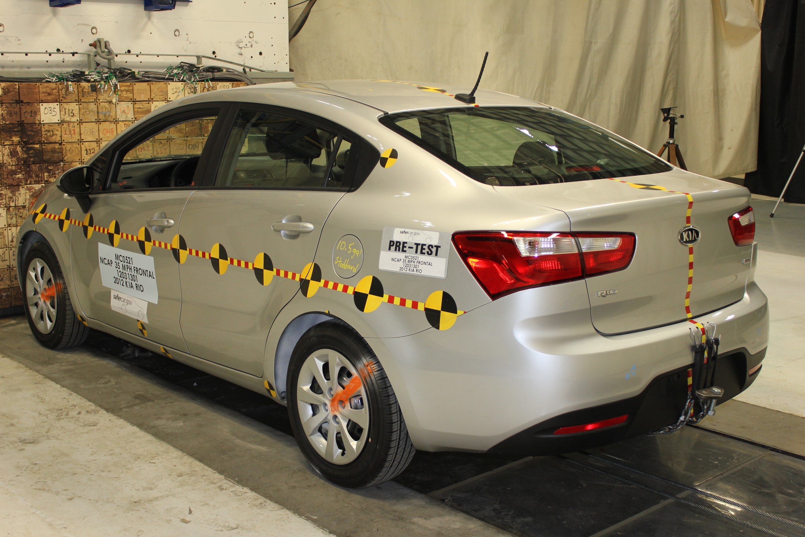 2012 KIA RIO crash image 17